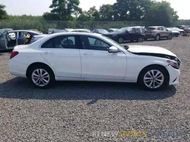 10 Photograph of a damaged car 55SWF8EB1KU315023 MERCEDES-BENZ C CLASS 2019