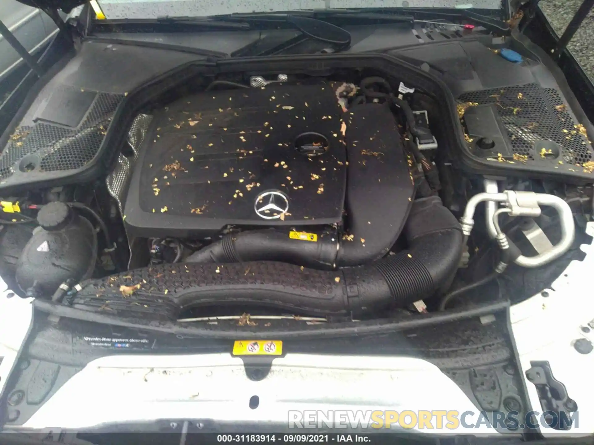 10 Photograph of a damaged car 55SWF8EB1KU316303 MERCEDES-BENZ C-CLASS 2019