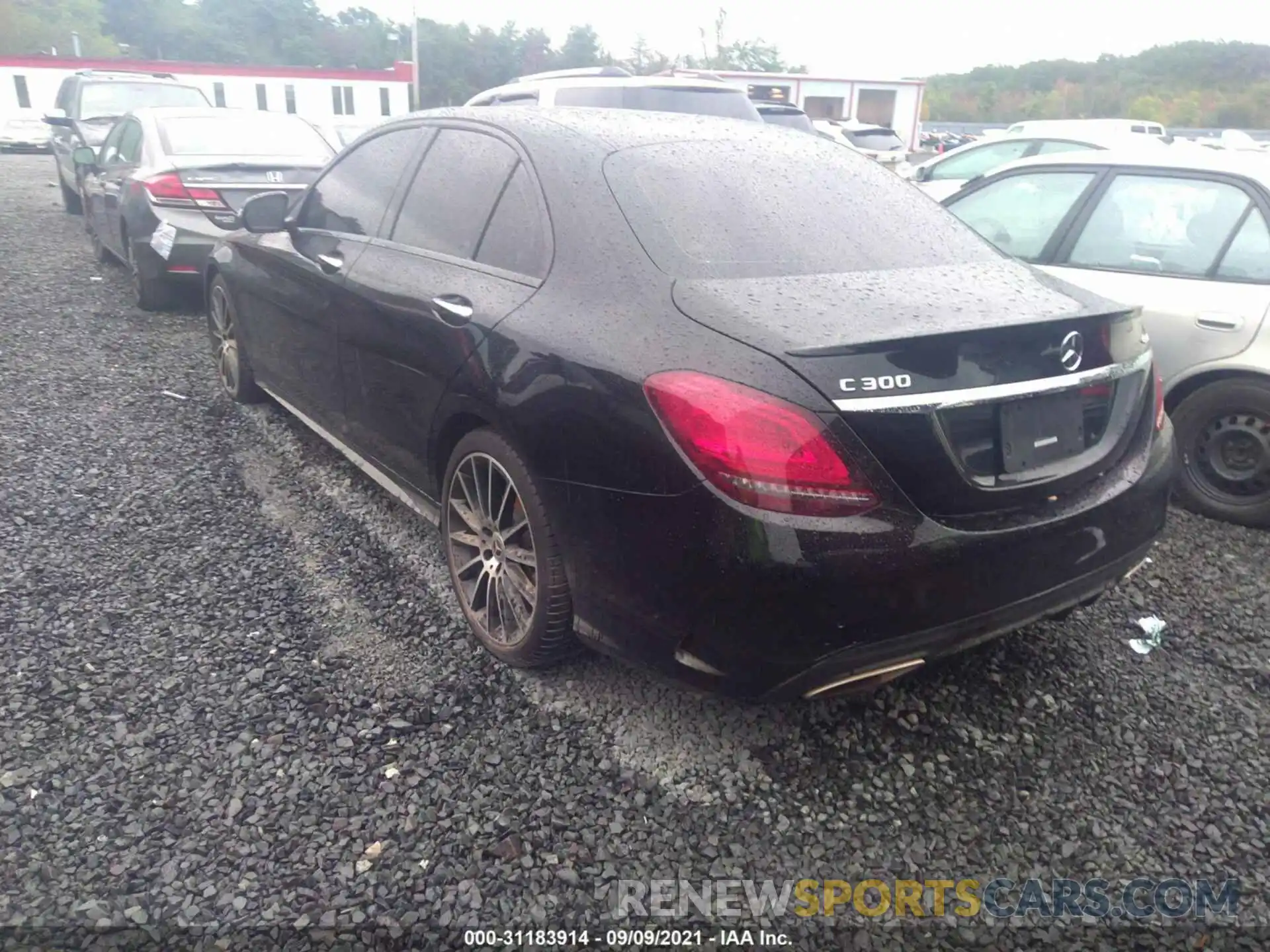 3 Photograph of a damaged car 55SWF8EB1KU316303 MERCEDES-BENZ C-CLASS 2019