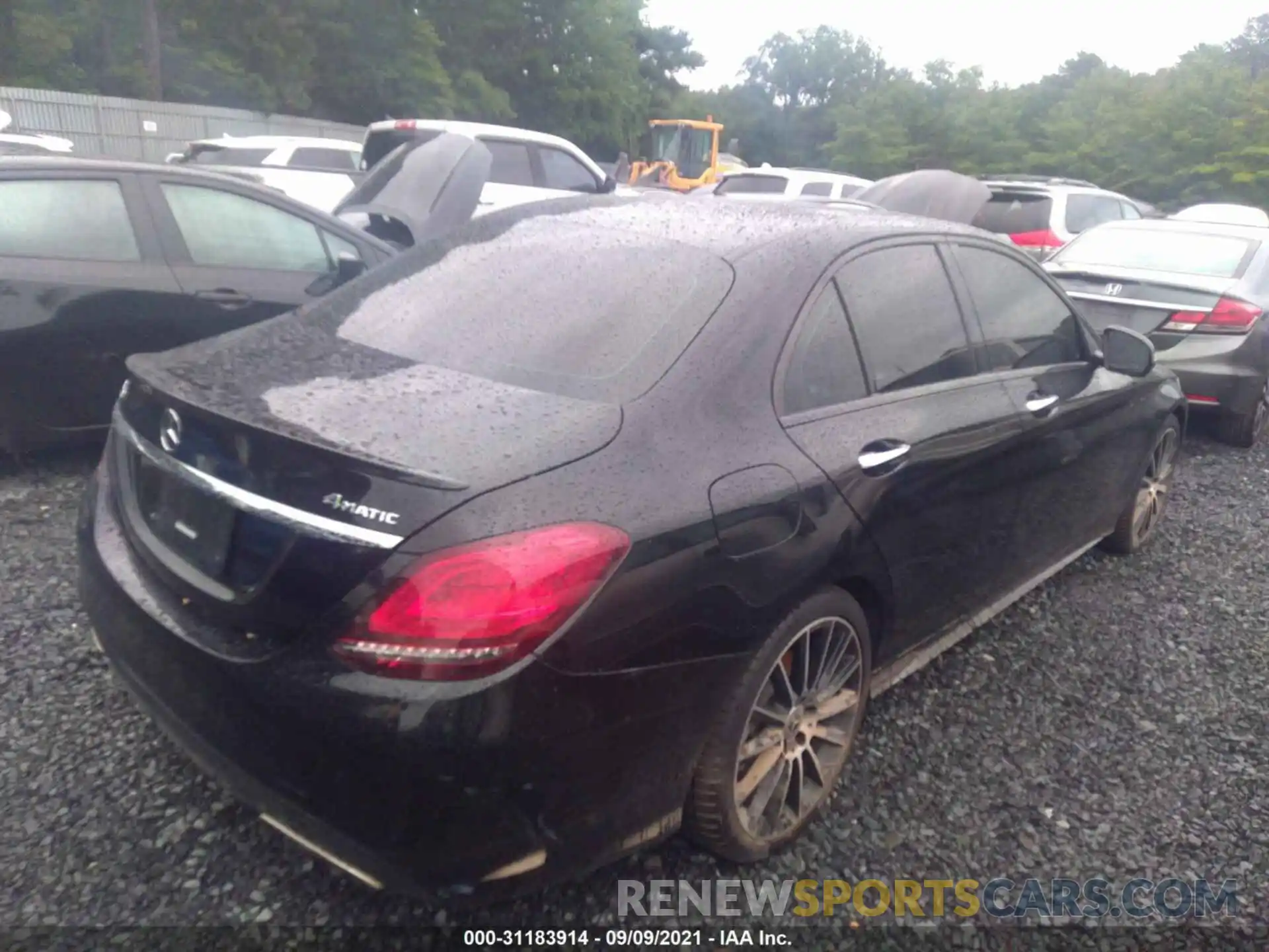 4 Photograph of a damaged car 55SWF8EB1KU316303 MERCEDES-BENZ C-CLASS 2019