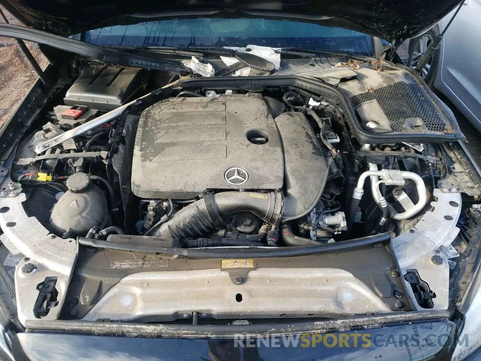 7 Photograph of a damaged car 55SWF8EB1KU316382 MERCEDES-BENZ C CLASS 2019