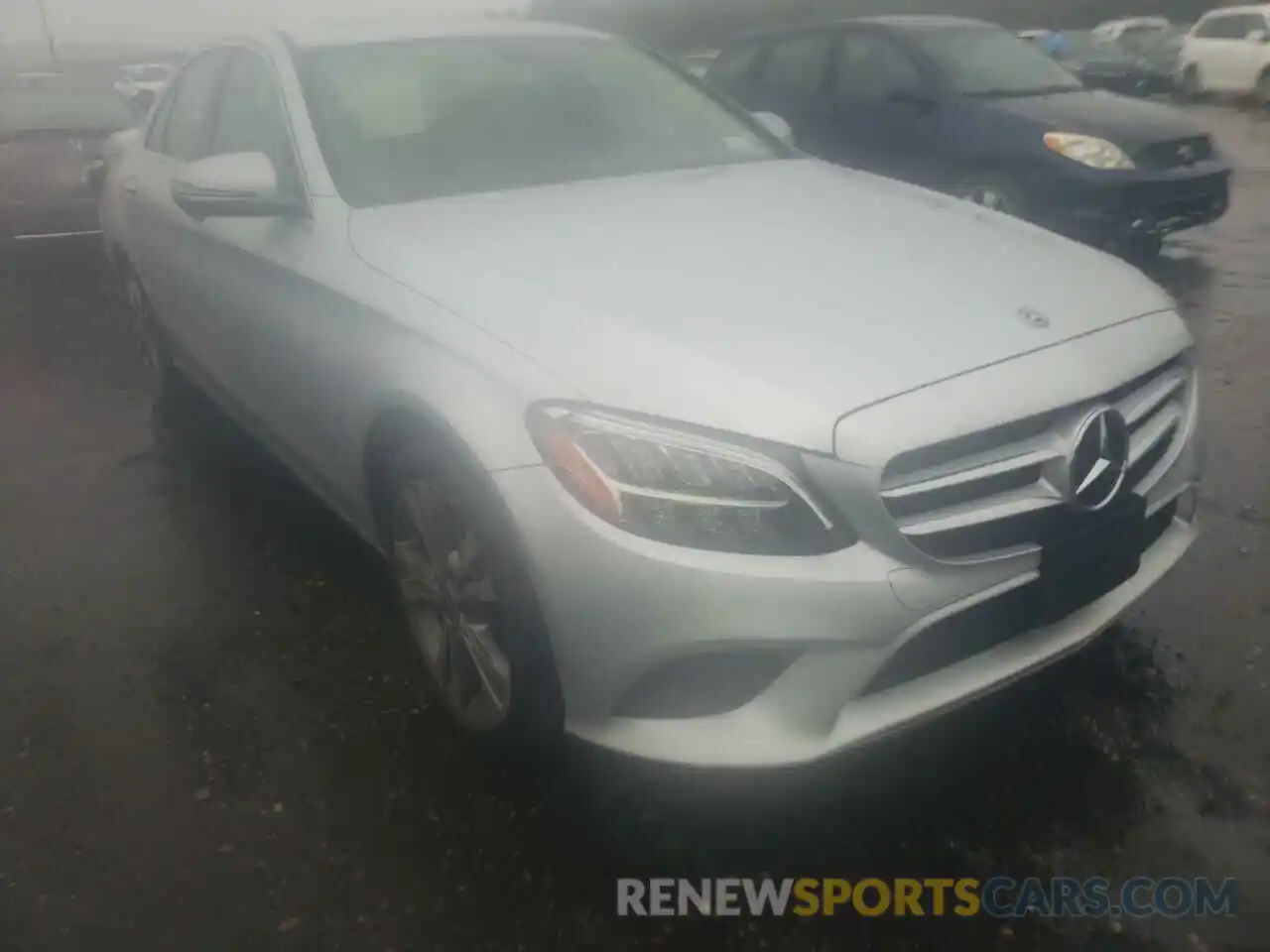 1 Photograph of a damaged car 55SWF8EB1KU319038 MERCEDES-BENZ C-CLASS 2019