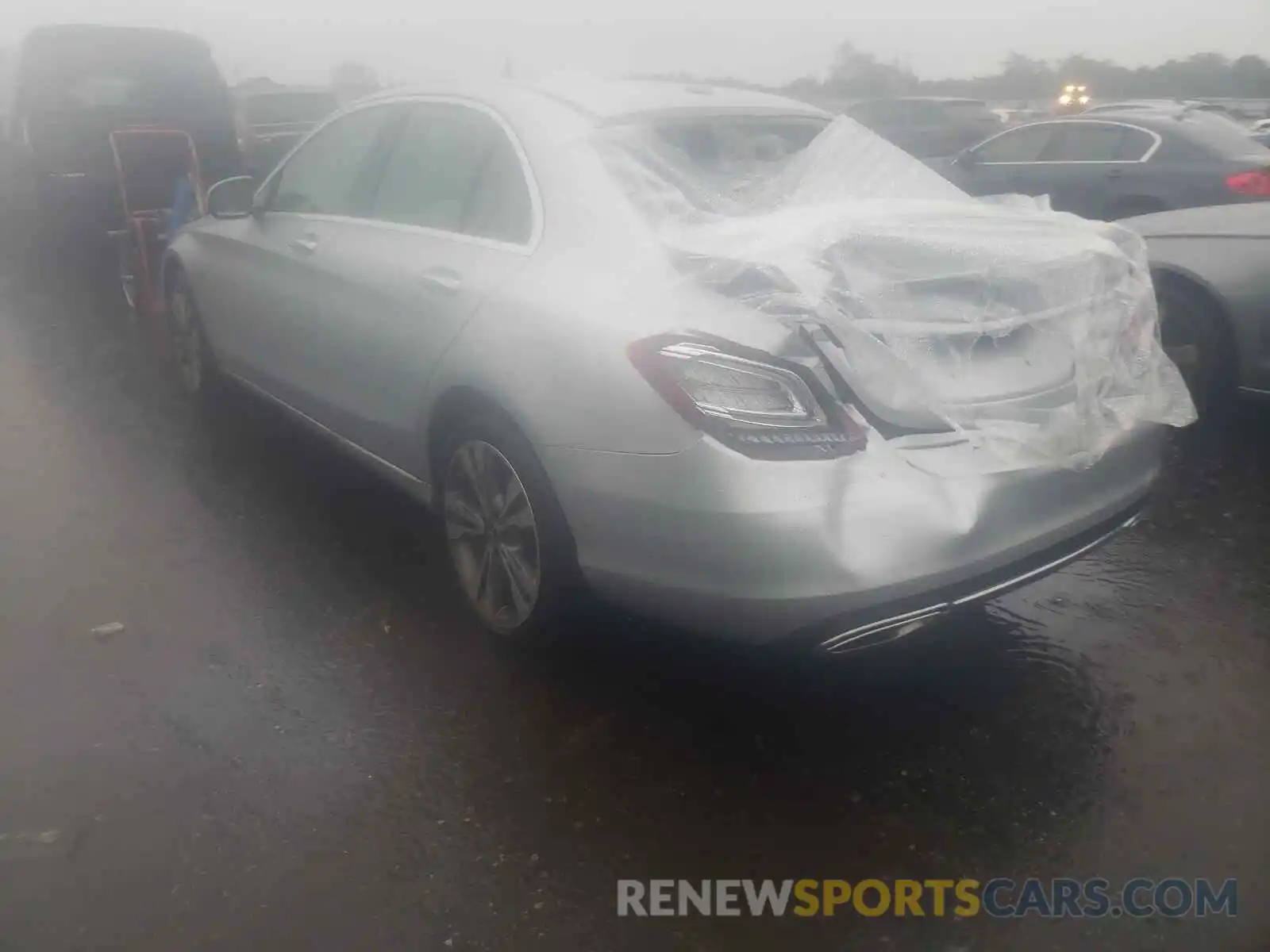 3 Photograph of a damaged car 55SWF8EB1KU319038 MERCEDES-BENZ C-CLASS 2019