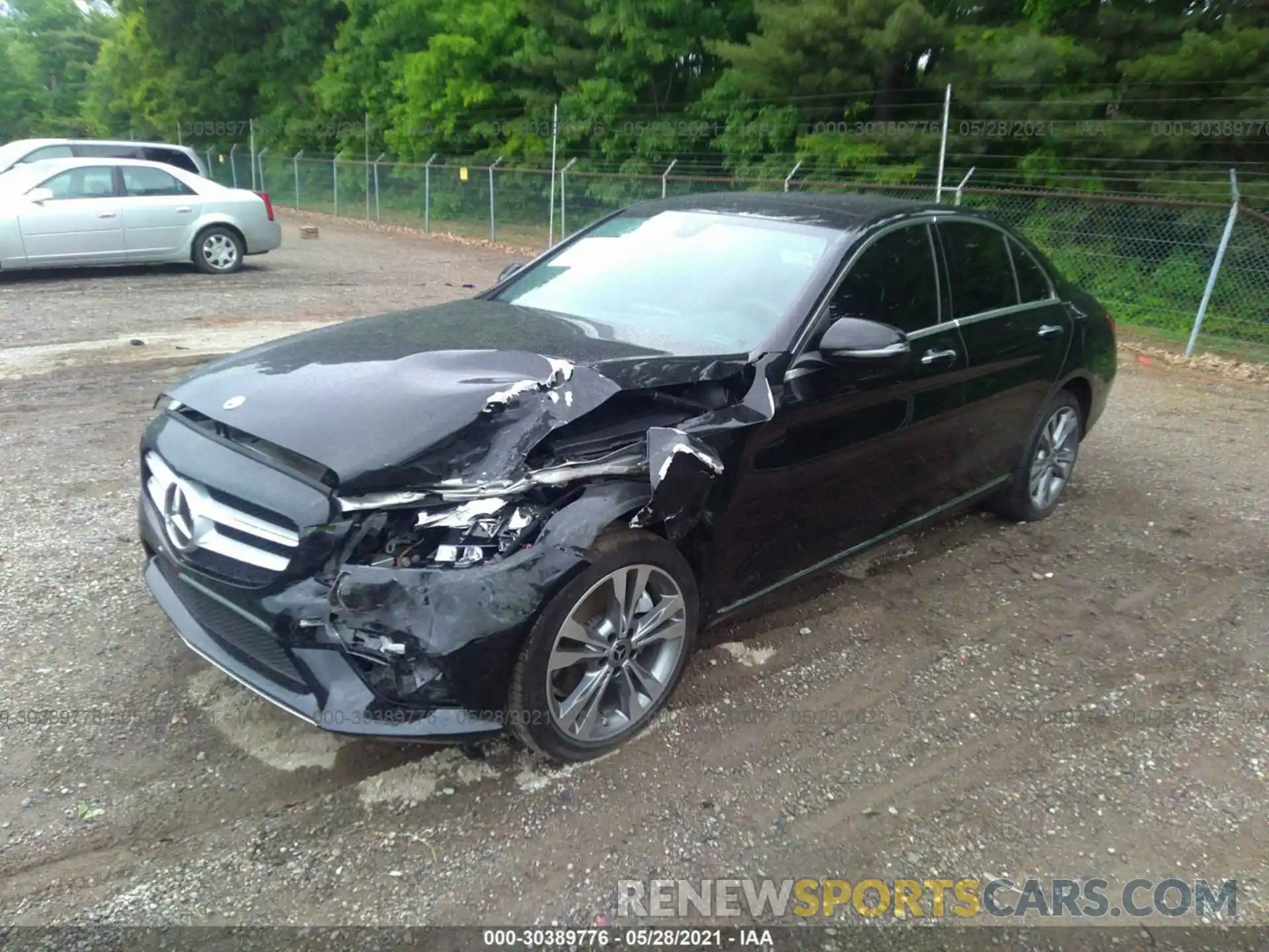 2 Photograph of a damaged car 55SWF8EB1KU322019 MERCEDES-BENZ C-CLASS 2019