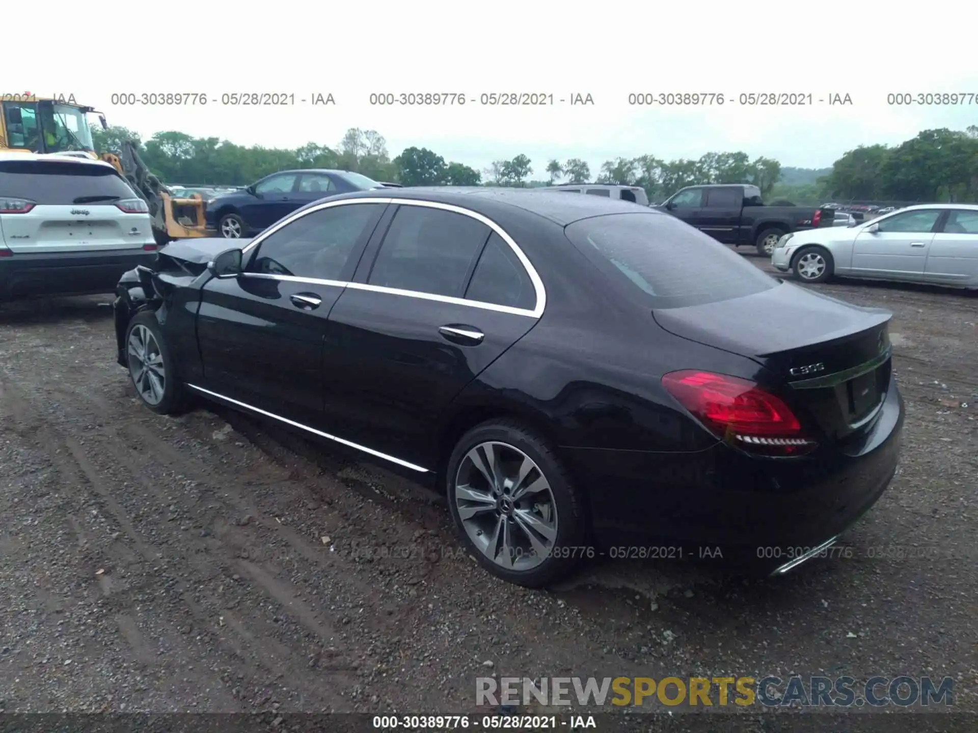 3 Photograph of a damaged car 55SWF8EB1KU322019 MERCEDES-BENZ C-CLASS 2019