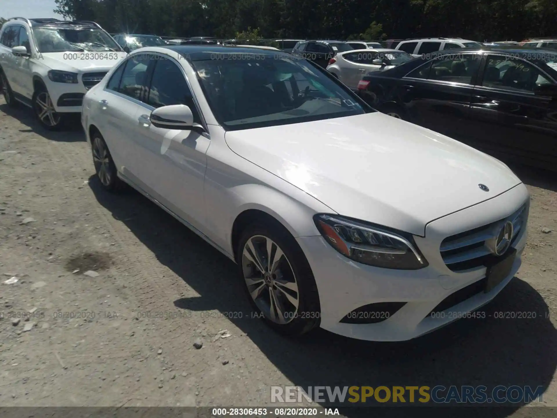 1 Photograph of a damaged car 55SWF8EB2KU284798 MERCEDES-BENZ C-CLASS 2019