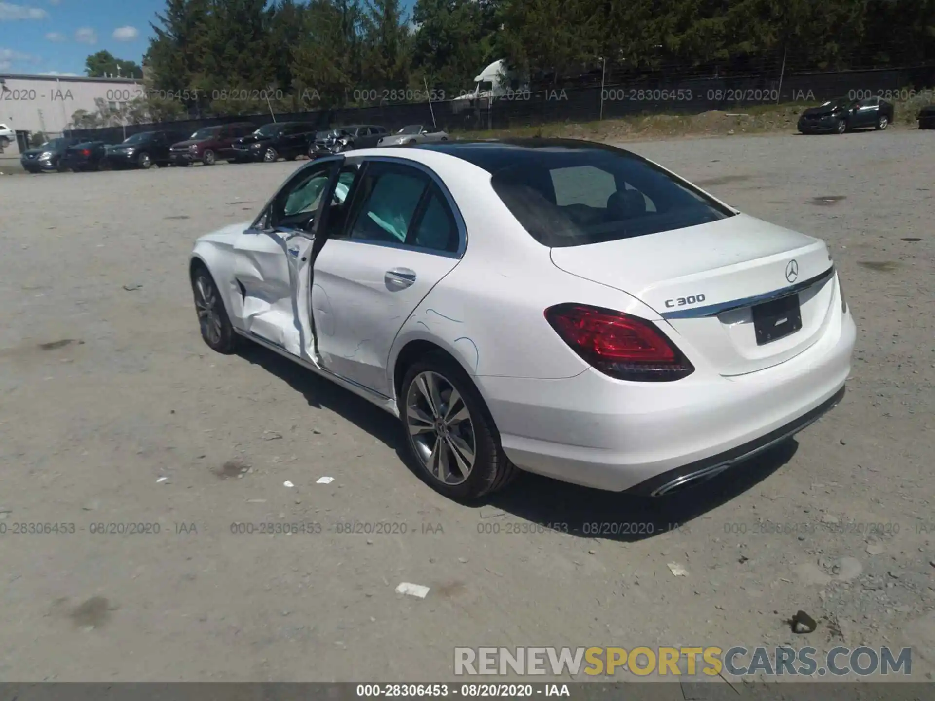 3 Photograph of a damaged car 55SWF8EB2KU284798 MERCEDES-BENZ C-CLASS 2019