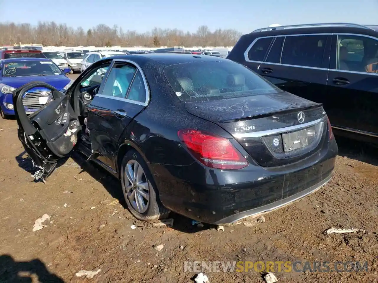 3 Photograph of a damaged car 55SWF8EB2KU287104 MERCEDES-BENZ C-CLASS 2019