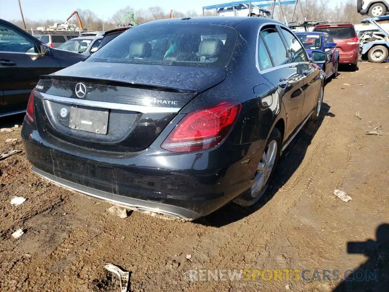 4 Photograph of a damaged car 55SWF8EB2KU287104 MERCEDES-BENZ C-CLASS 2019