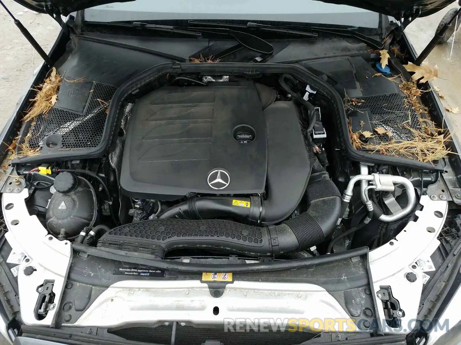 7 Photograph of a damaged car 55SWF8EB2KU290245 MERCEDES-BENZ C CLASS 2019