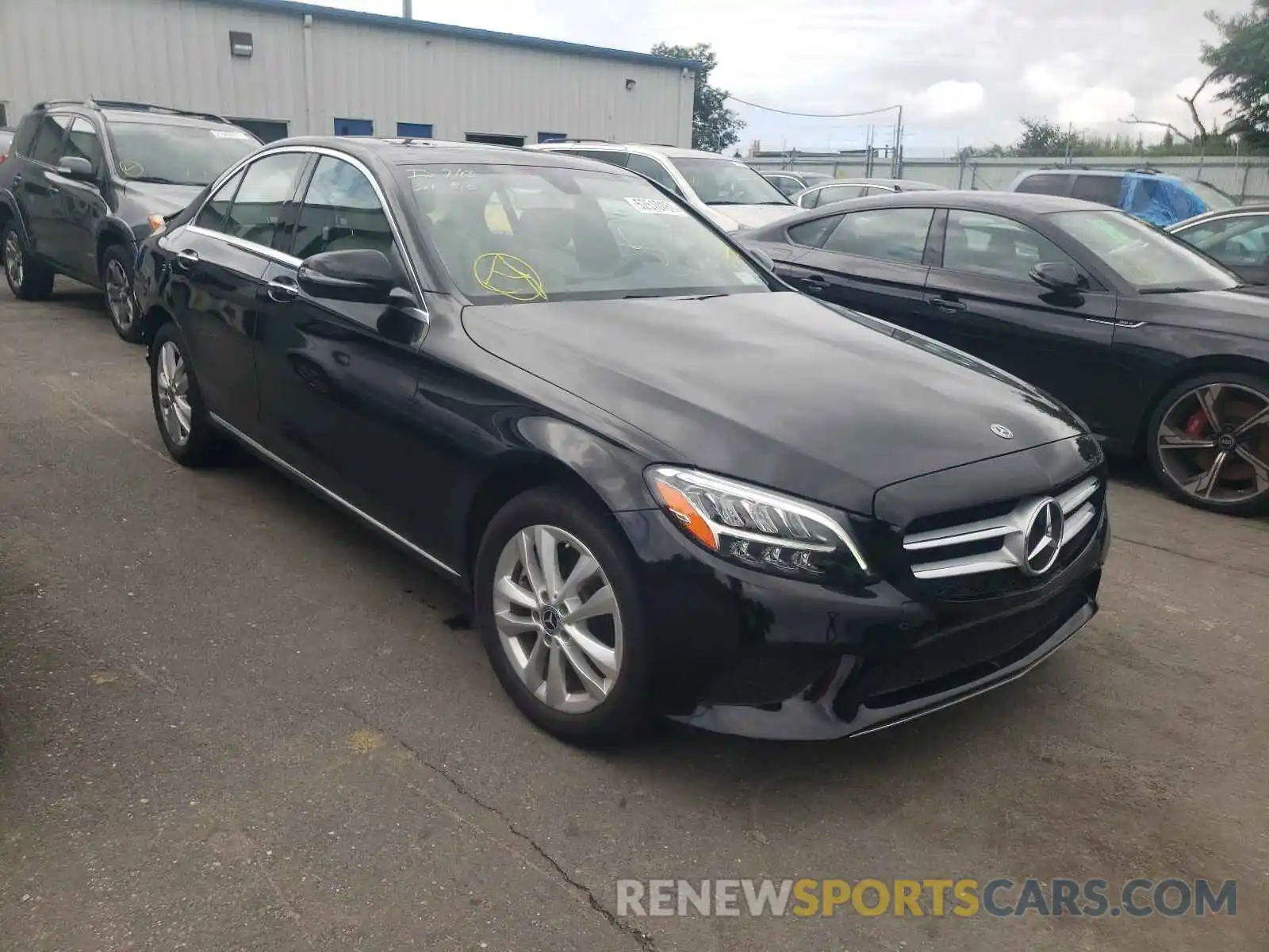 1 Photograph of a damaged car 55SWF8EB2KU293694 MERCEDES-BENZ C-CLASS 2019