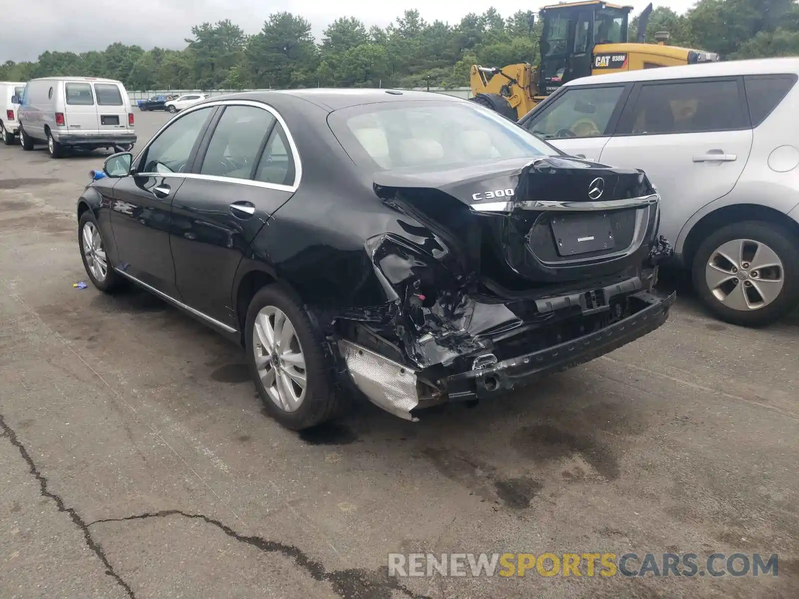 3 Photograph of a damaged car 55SWF8EB2KU293694 MERCEDES-BENZ C-CLASS 2019