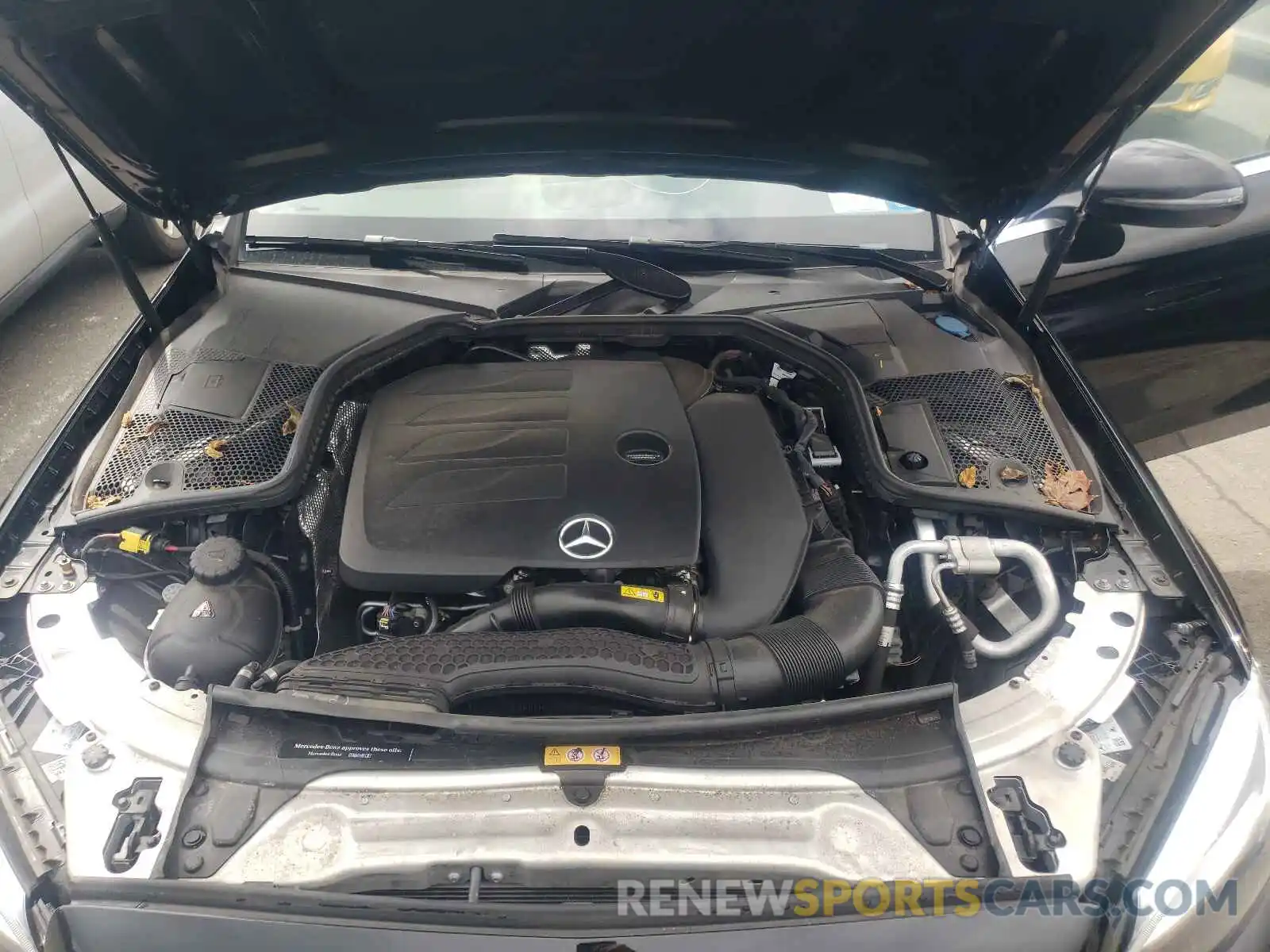 7 Photograph of a damaged car 55SWF8EB2KU293694 MERCEDES-BENZ C-CLASS 2019