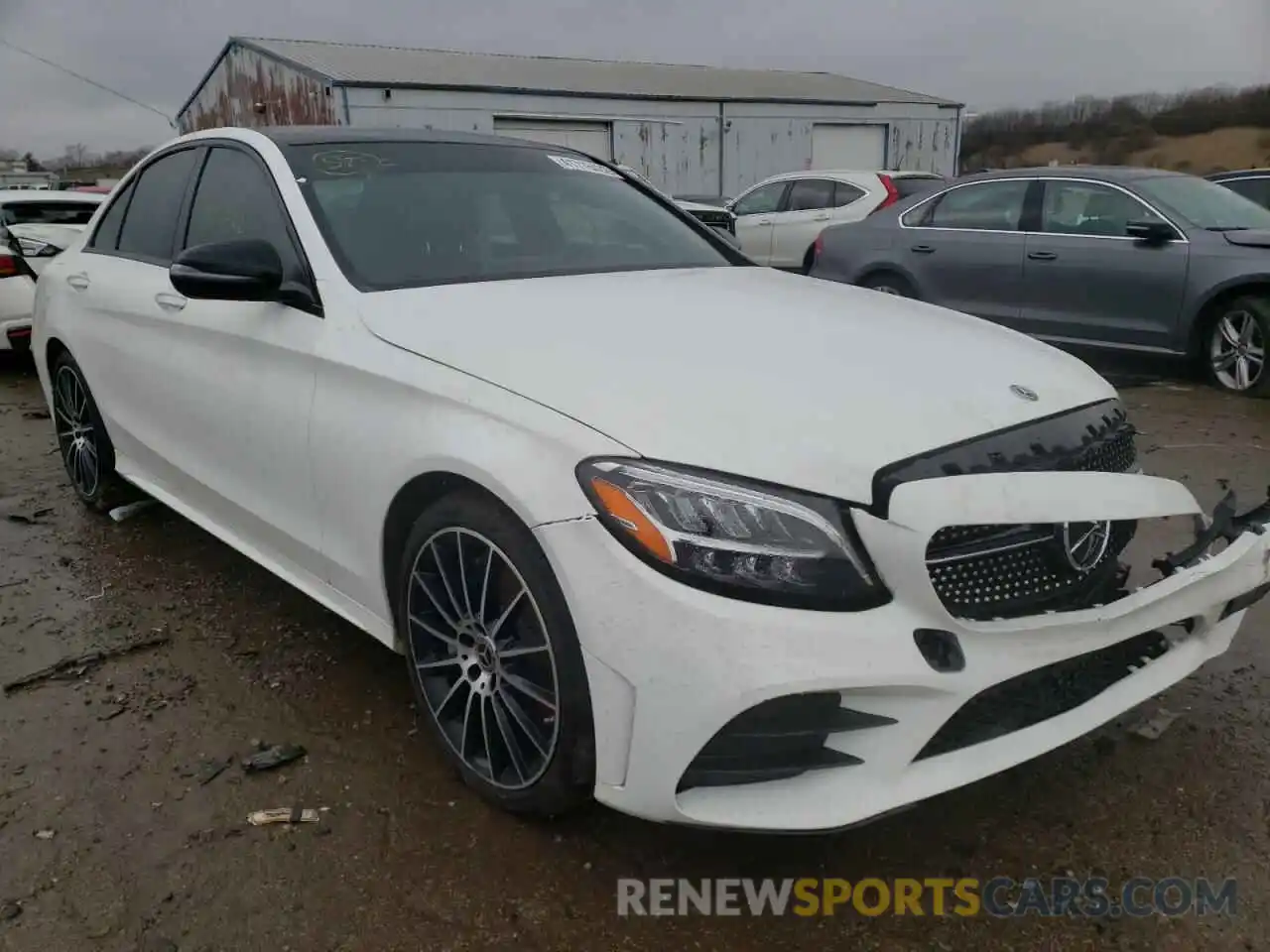 1 Photograph of a damaged car 55SWF8EB2KU300403 MERCEDES-BENZ C-CLASS 2019