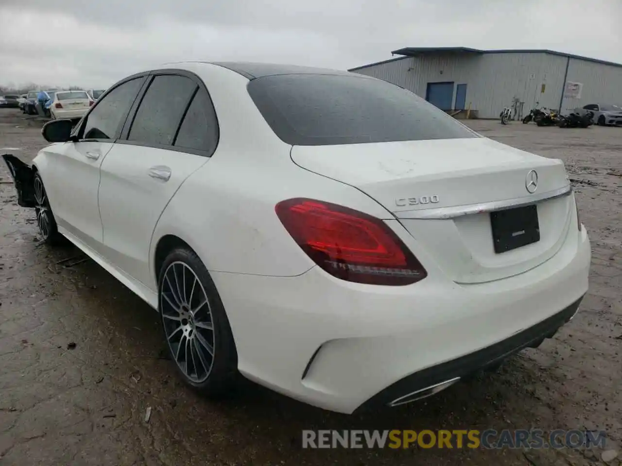 3 Photograph of a damaged car 55SWF8EB2KU300403 MERCEDES-BENZ C-CLASS 2019