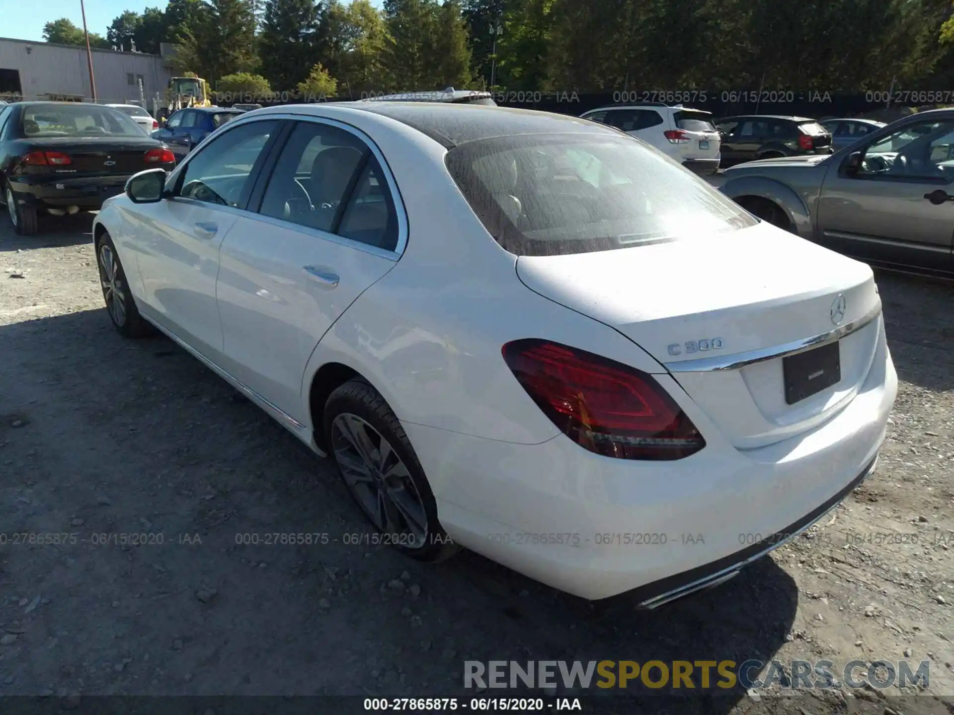 3 Photograph of a damaged car 55SWF8EB2KU300580 MERCEDES-BENZ C-CLASS 2019