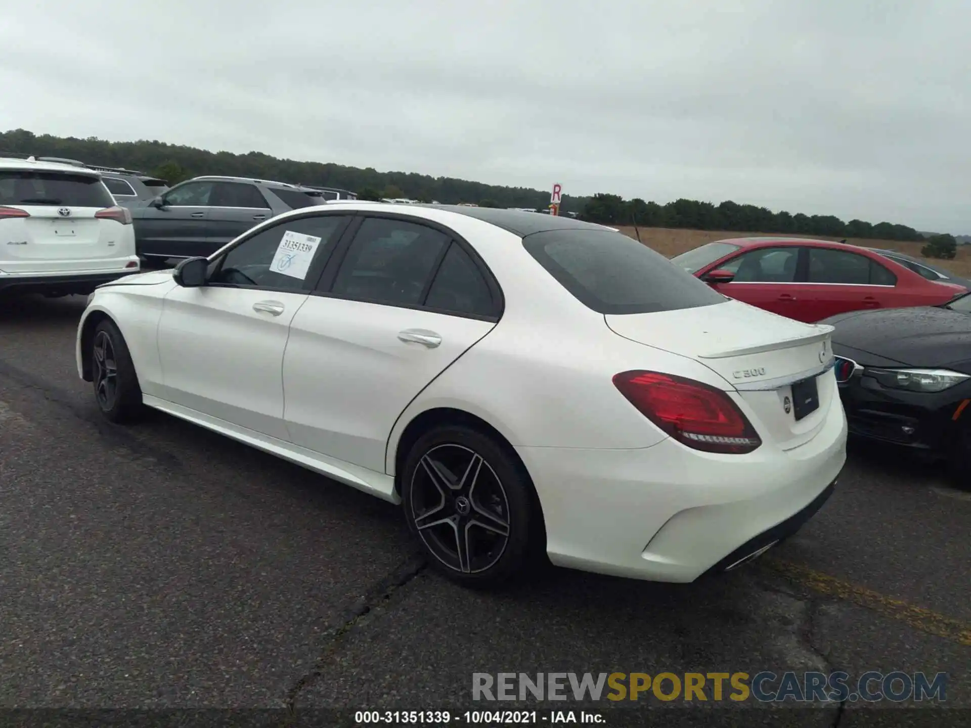 3 Photograph of a damaged car 55SWF8EB2KU308663 MERCEDES-BENZ C-CLASS 2019