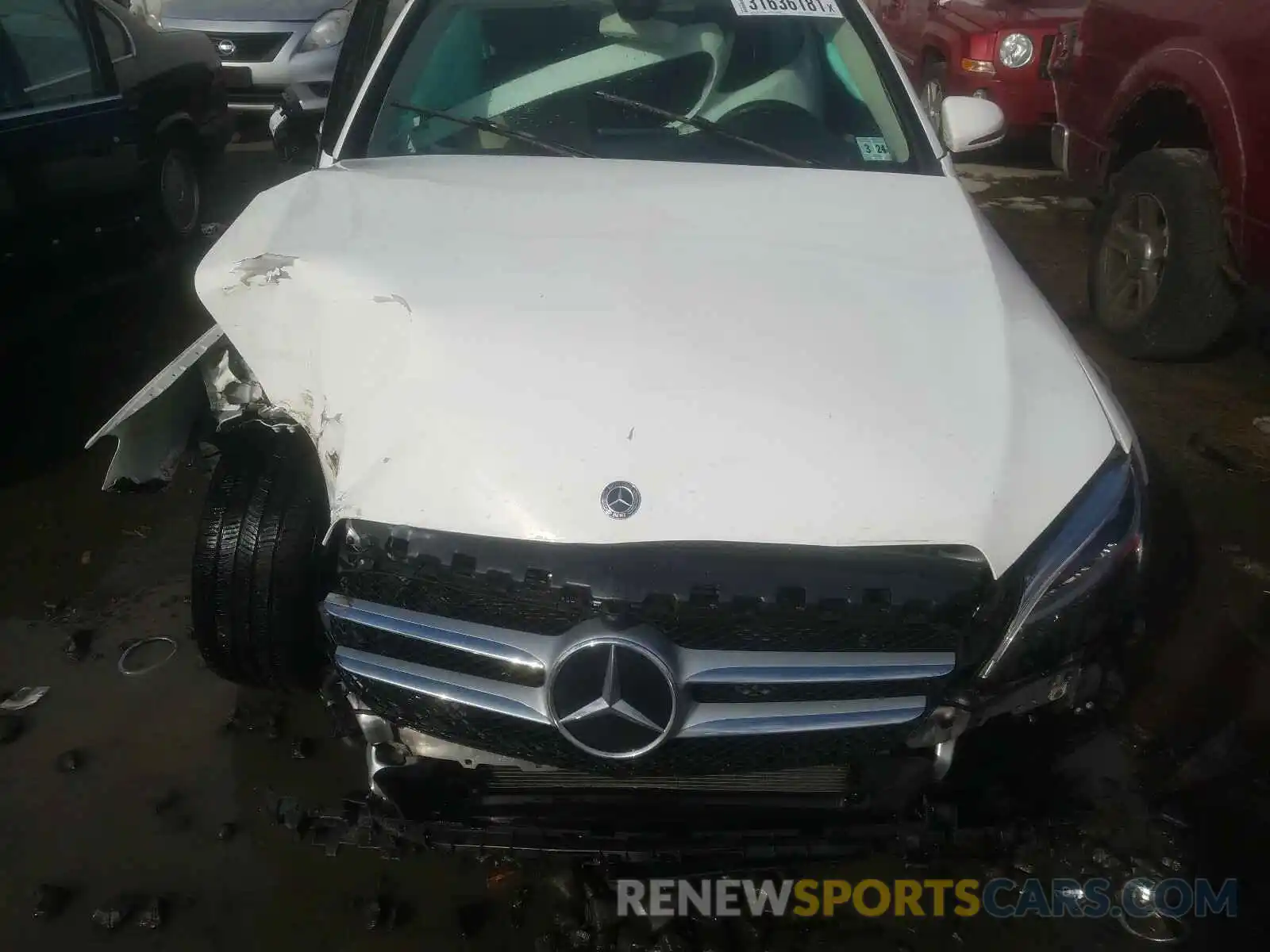 7 Photograph of a damaged car 55SWF8EB2KU312020 MERCEDES-BENZ C CLASS 2019