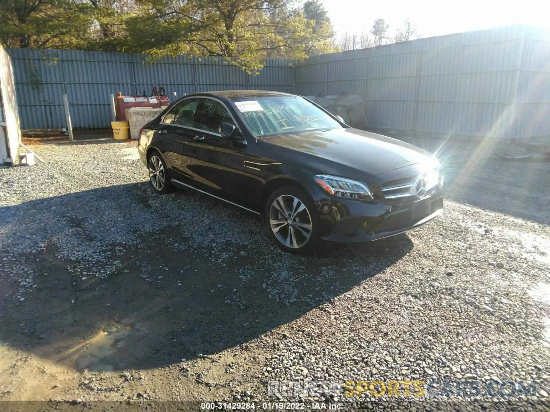 1 Photograph of a damaged car 55SWF8EB2KU312843 MERCEDES-BENZ C-CLASS 2019