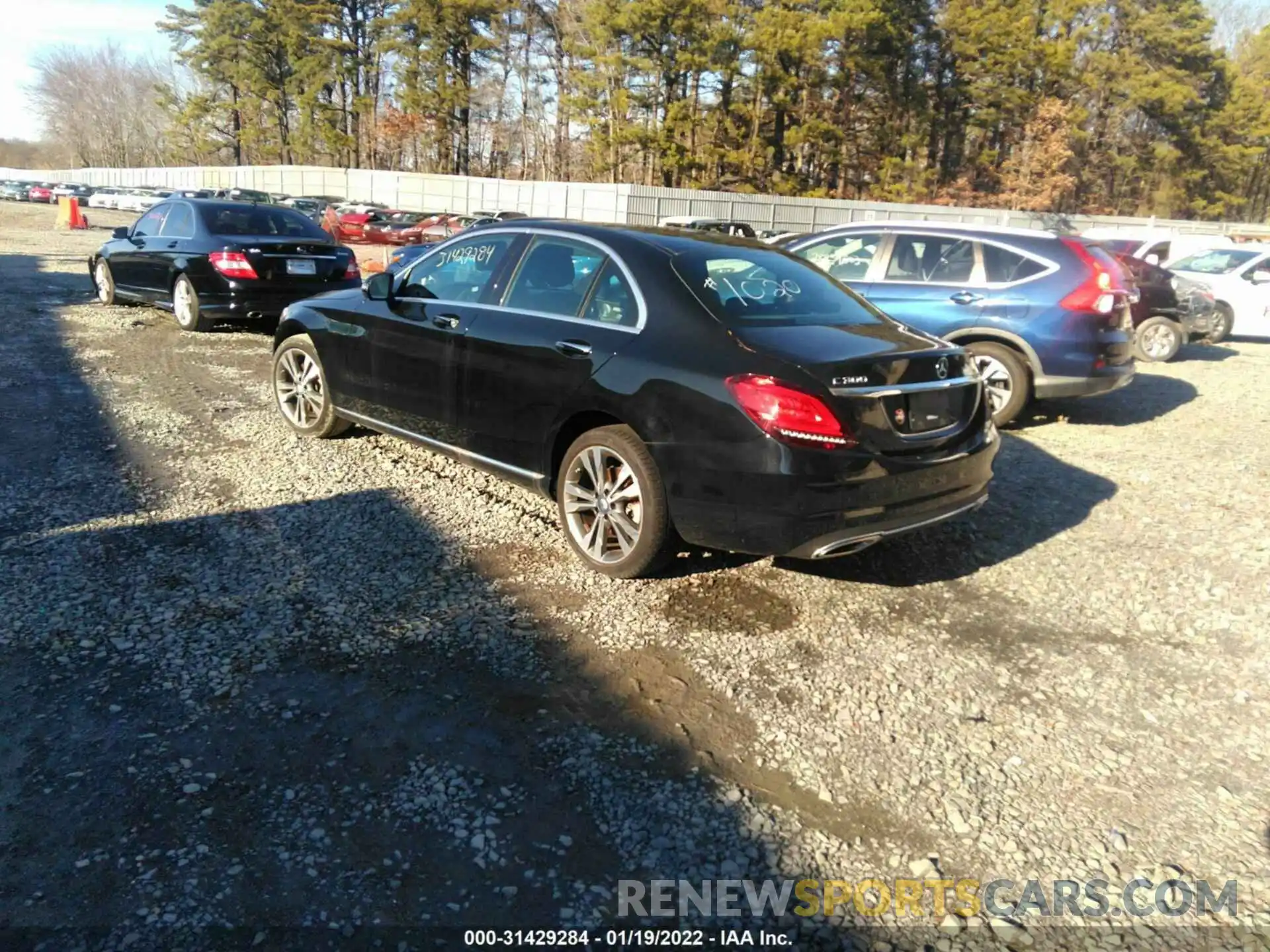 3 Photograph of a damaged car 55SWF8EB2KU312843 MERCEDES-BENZ C-CLASS 2019