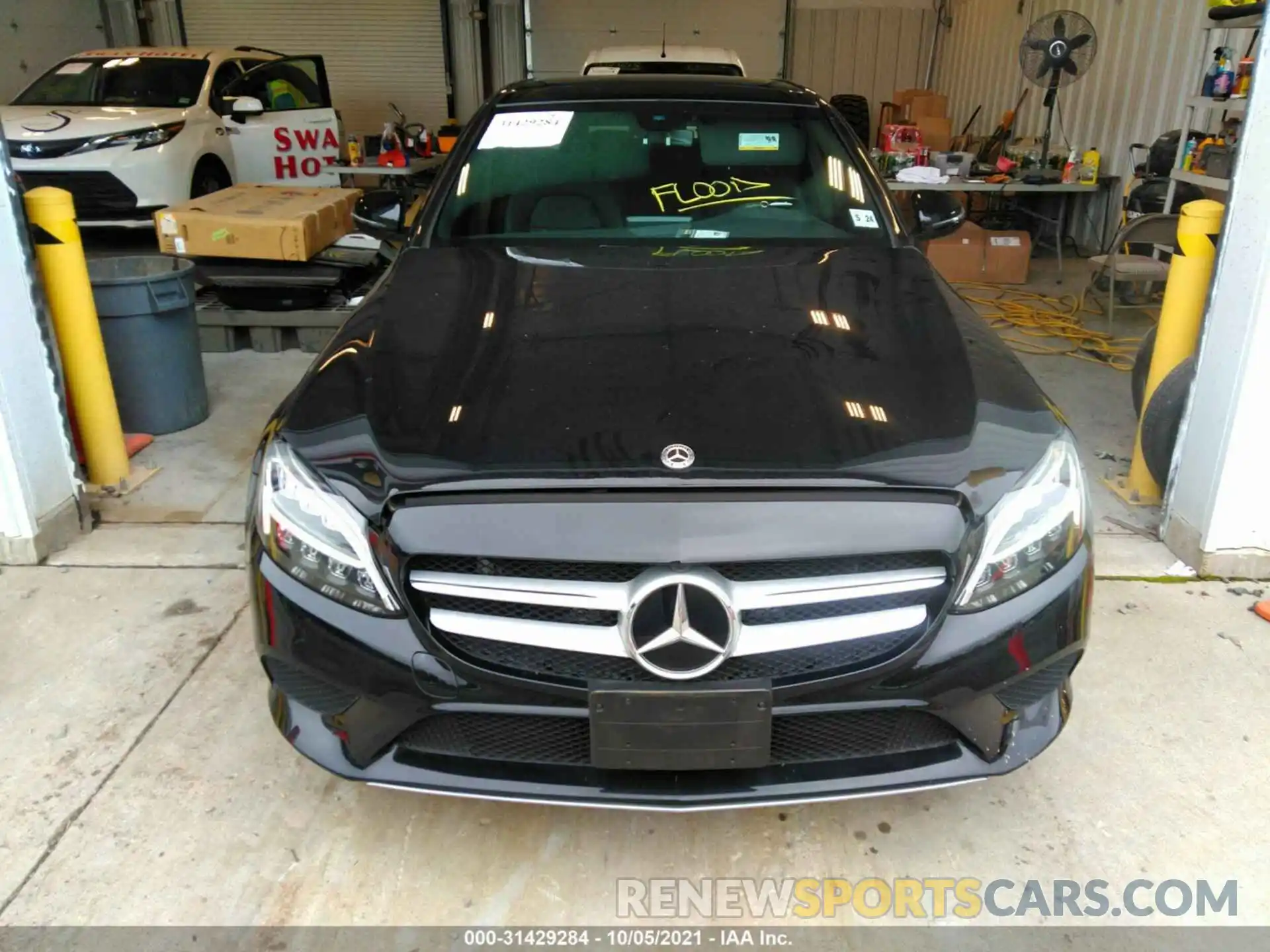 6 Photograph of a damaged car 55SWF8EB2KU312843 MERCEDES-BENZ C-CLASS 2019