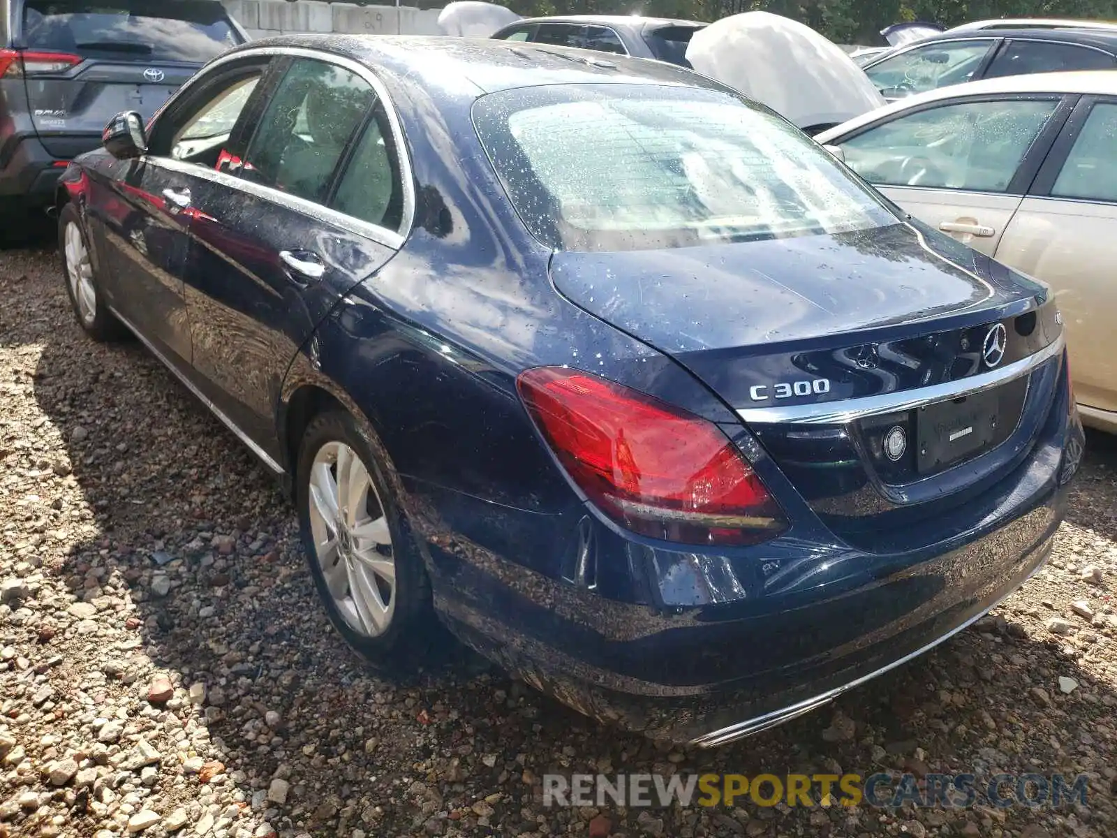 3 Photograph of a damaged car 55SWF8EB2KU313166 MERCEDES-BENZ C-CLASS 2019