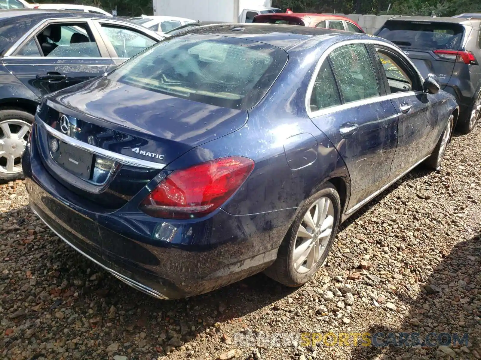 4 Photograph of a damaged car 55SWF8EB2KU313166 MERCEDES-BENZ C-CLASS 2019