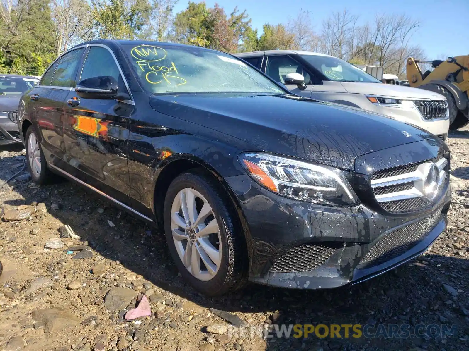 1 Photograph of a damaged car 55SWF8EB2KU313667 MERCEDES-BENZ C-CLASS 2019