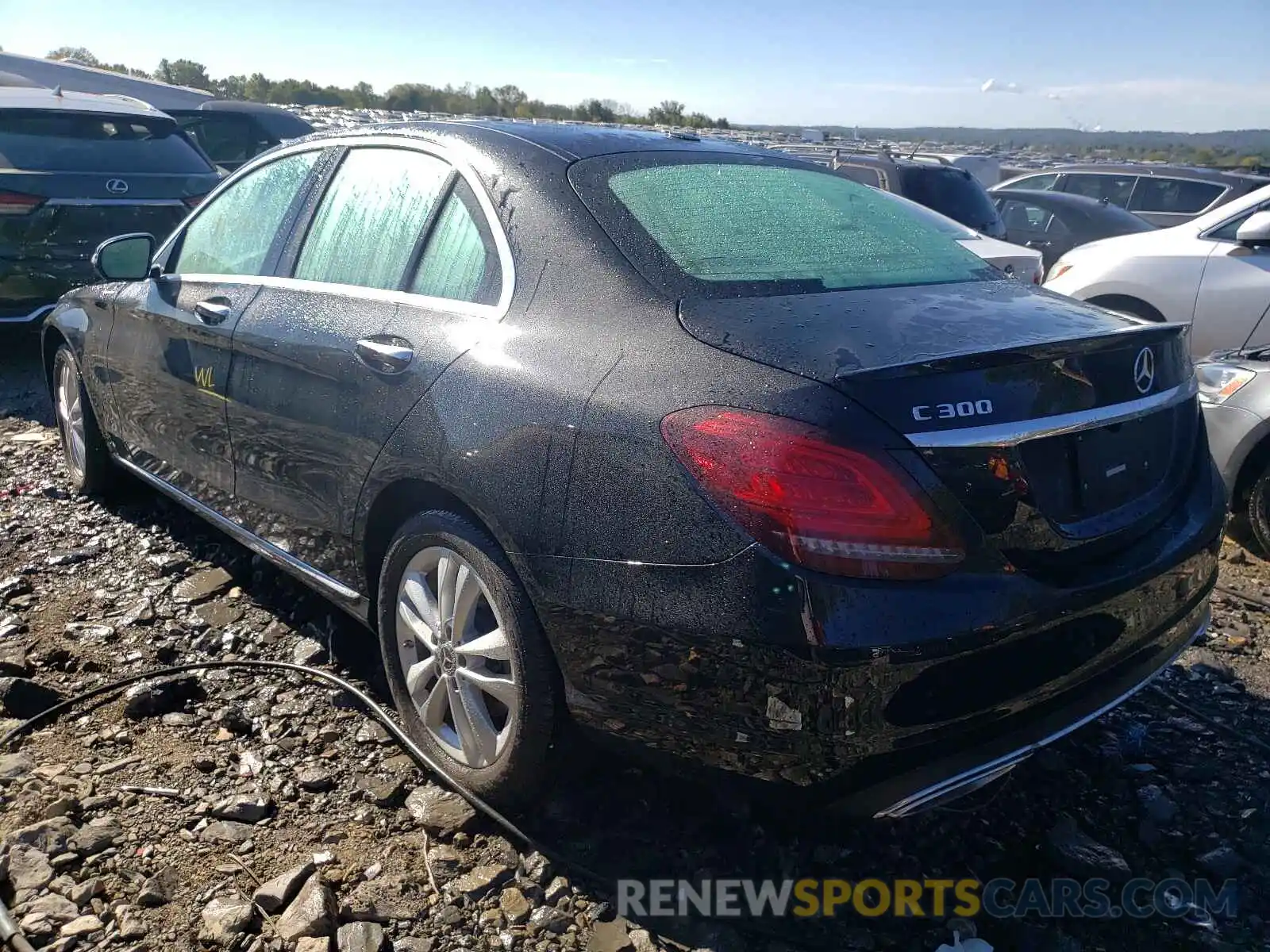 3 Photograph of a damaged car 55SWF8EB2KU313667 MERCEDES-BENZ C-CLASS 2019