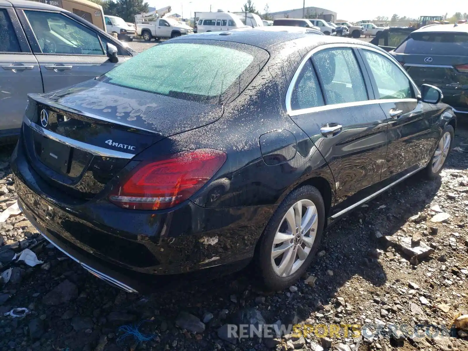 4 Photograph of a damaged car 55SWF8EB2KU313667 MERCEDES-BENZ C-CLASS 2019