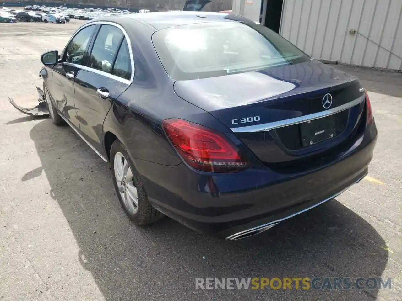 3 Photograph of a damaged car 55SWF8EB2KU314060 MERCEDES-BENZ C-CLASS 2019