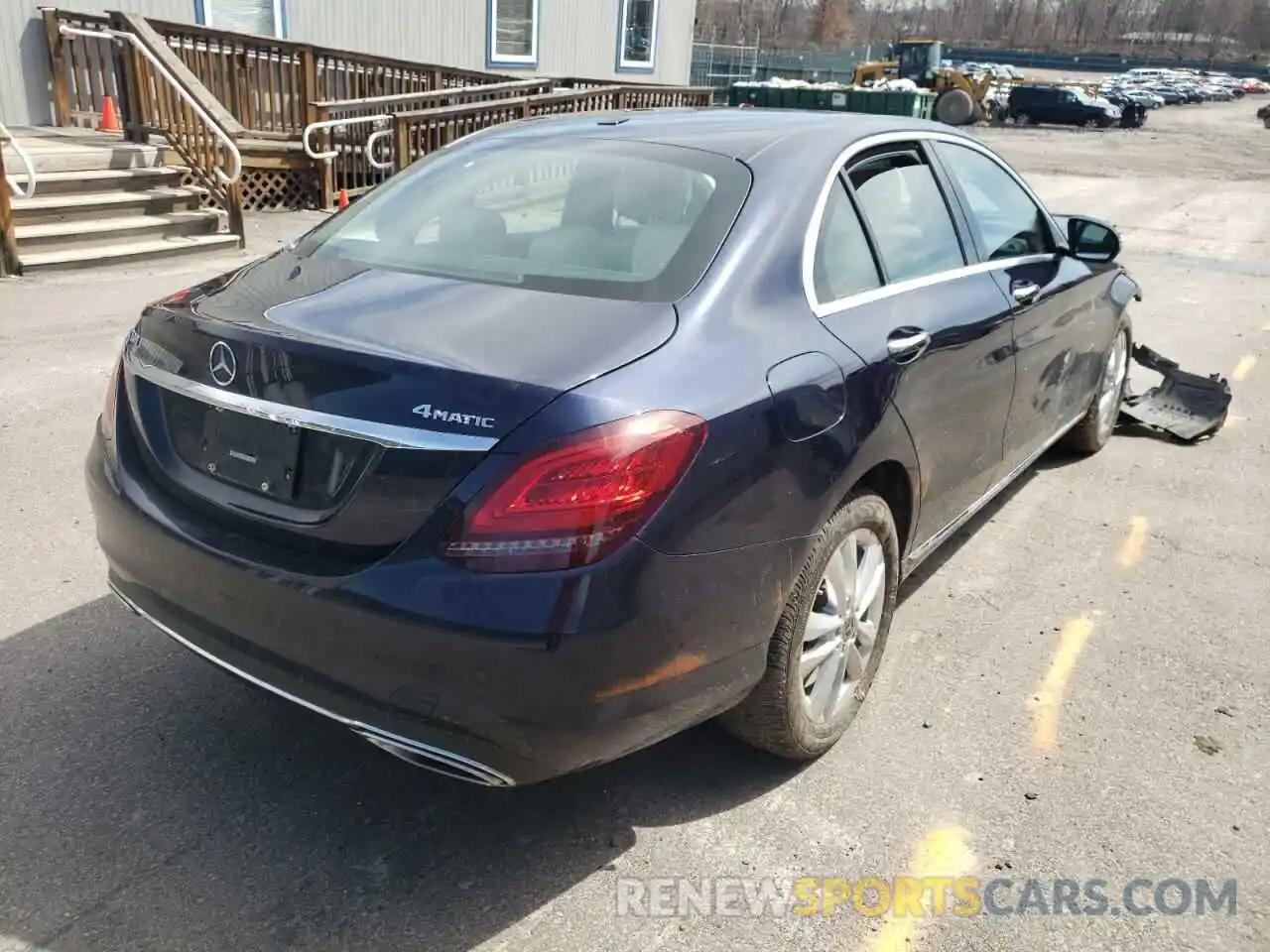 4 Photograph of a damaged car 55SWF8EB2KU314060 MERCEDES-BENZ C-CLASS 2019