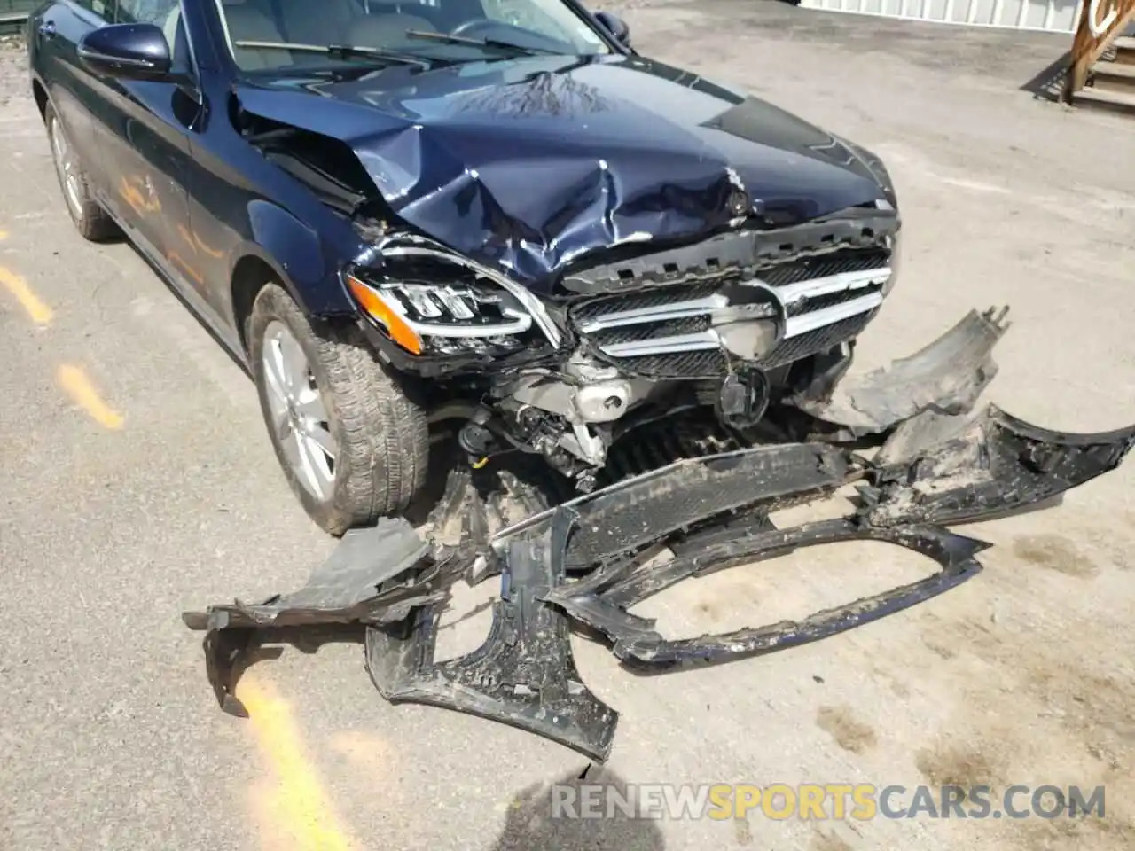 9 Photograph of a damaged car 55SWF8EB2KU314060 MERCEDES-BENZ C-CLASS 2019