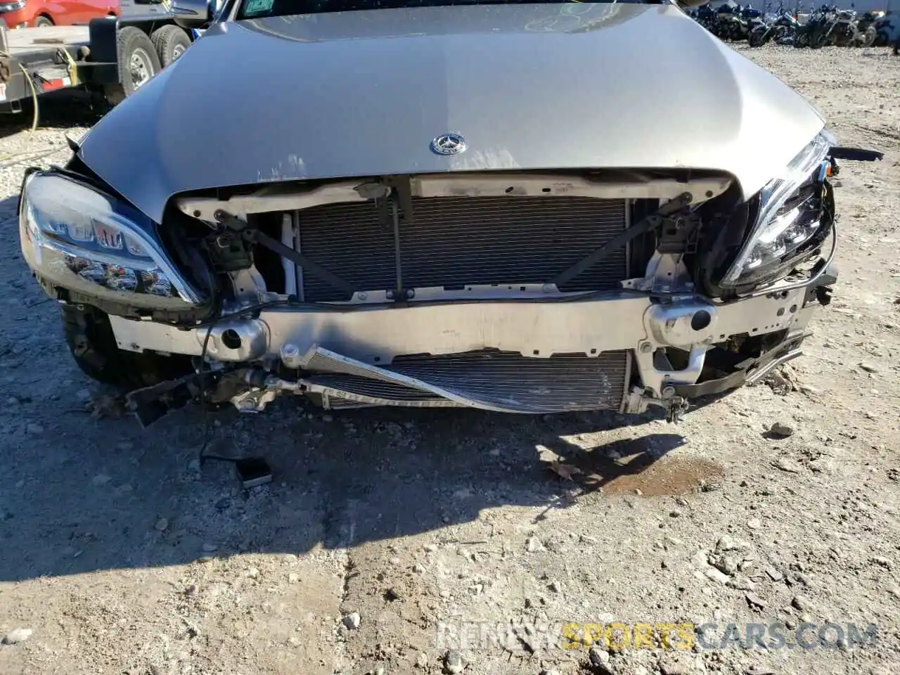 9 Photograph of a damaged car 55SWF8EB2KU315192 MERCEDES-BENZ C-CLASS 2019