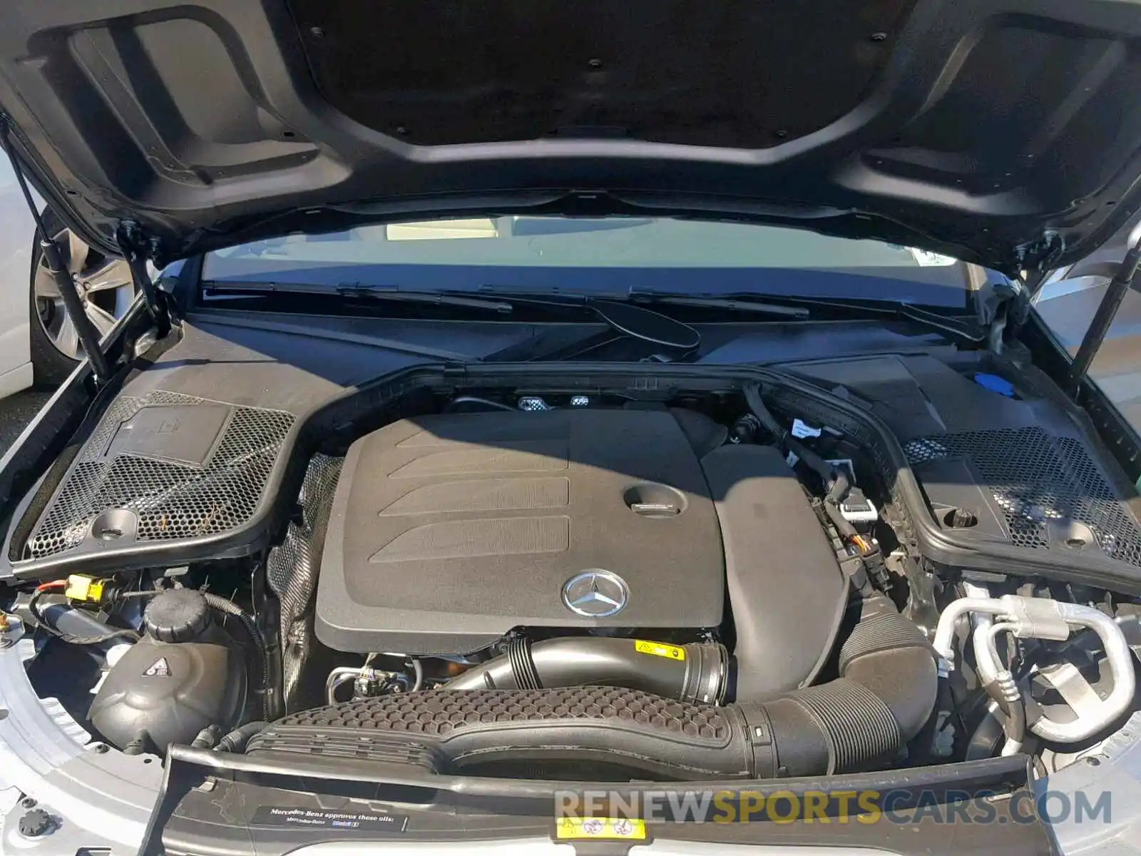 7 Photograph of a damaged car 55SWF8EB2KU315497 MERCEDES-BENZ C CLASS 2019