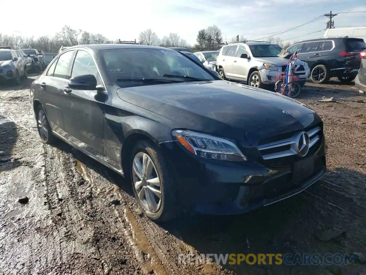 1 Photograph of a damaged car 55SWF8EB2KU316035 MERCEDES-BENZ C-CLASS 2019