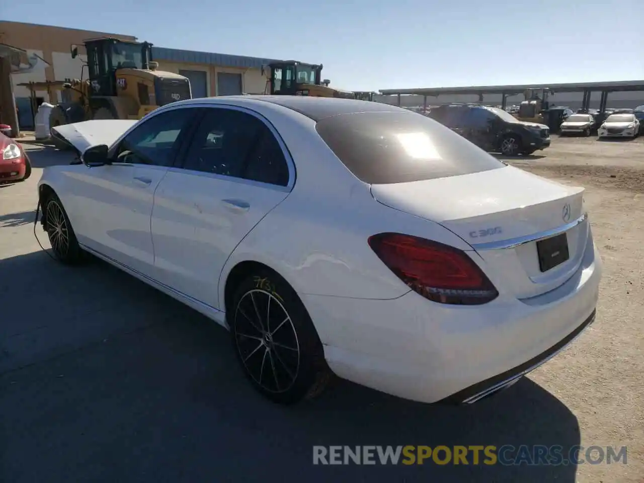 3 Photograph of a damaged car 55SWF8EB2KU318772 MERCEDES-BENZ C-CLASS 2019