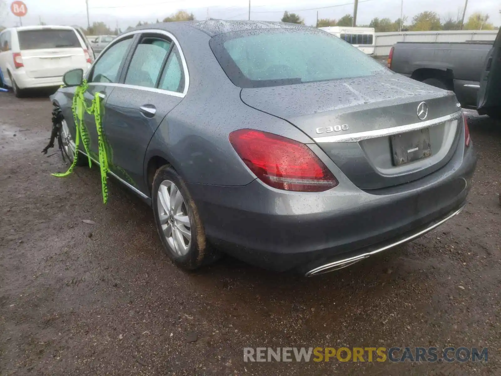 3 Photograph of a damaged car 55SWF8EB2KU322028 MERCEDES-BENZ C-CLASS 2019