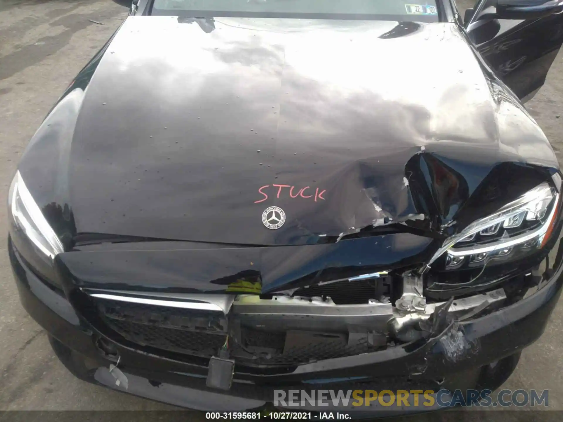 10 Photograph of a damaged car 55SWF8EB2KU322675 MERCEDES-BENZ C-CLASS 2019