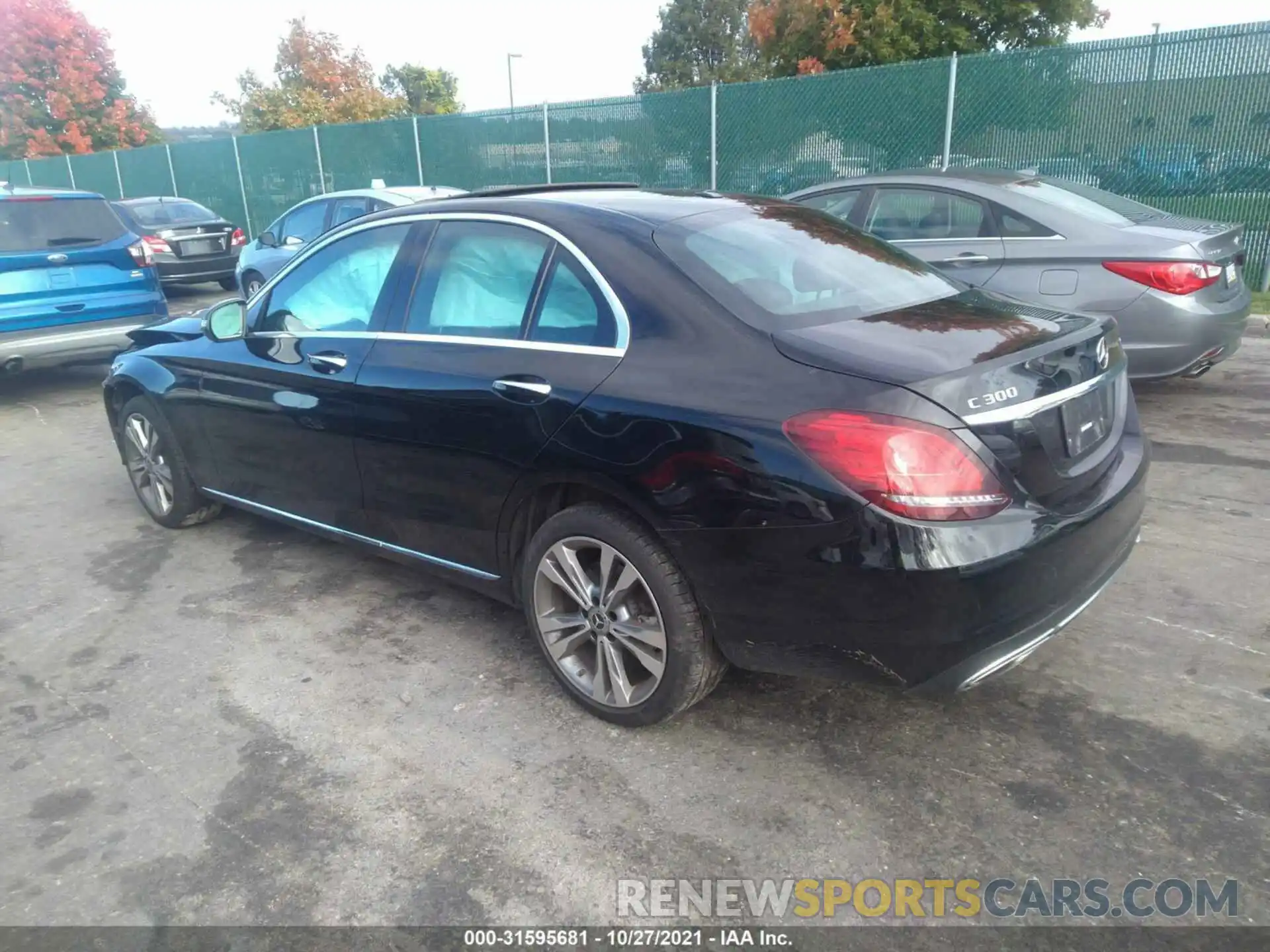 3 Photograph of a damaged car 55SWF8EB2KU322675 MERCEDES-BENZ C-CLASS 2019