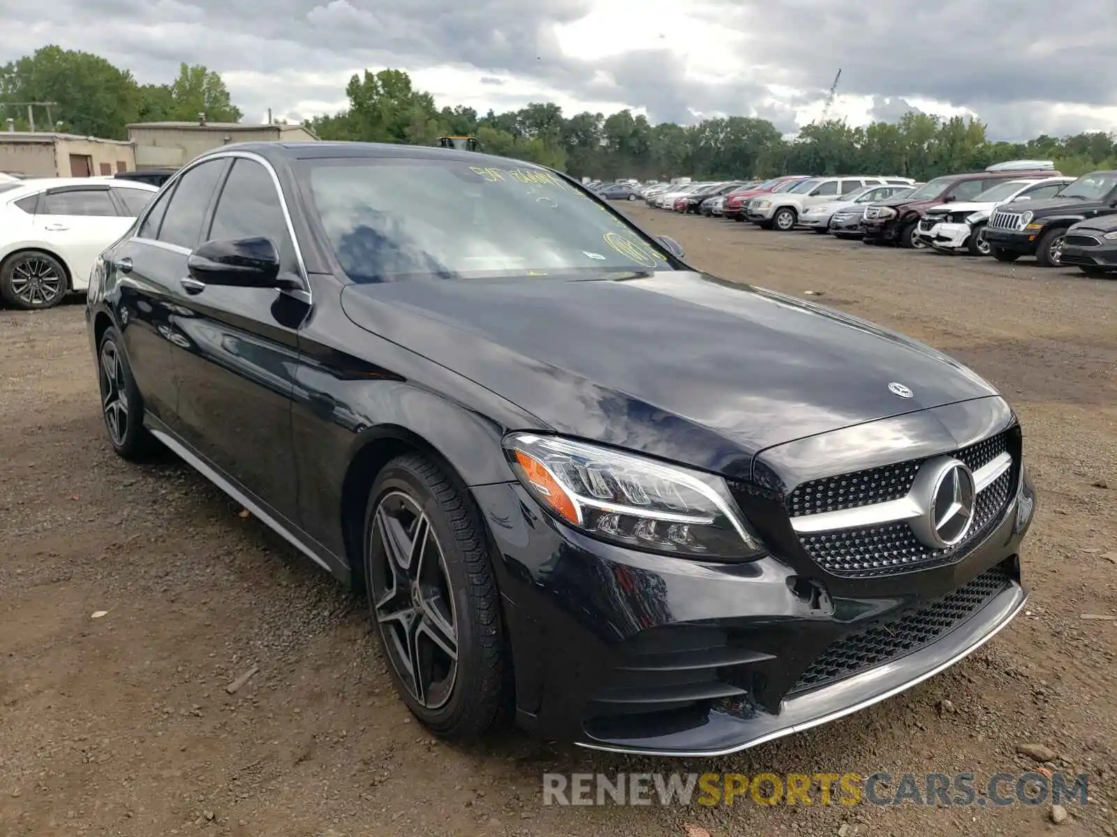 1 Photograph of a damaged car 55SWF8EB3KU284406 MERCEDES-BENZ C-CLASS 2019