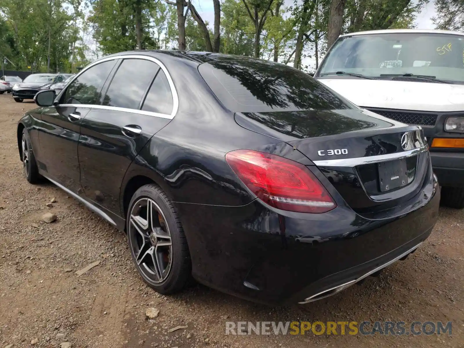 3 Photograph of a damaged car 55SWF8EB3KU284406 MERCEDES-BENZ C-CLASS 2019