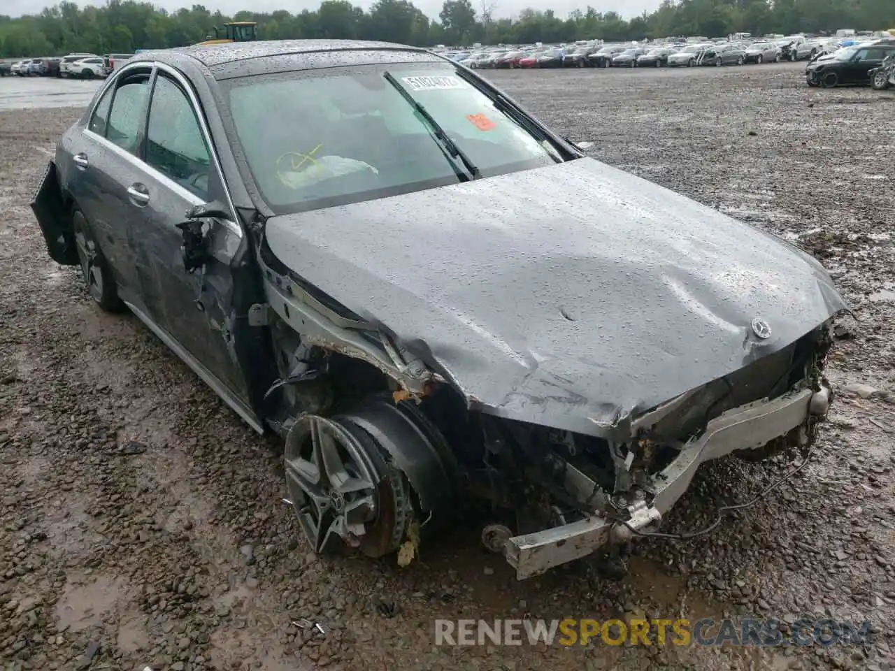 1 Photograph of a damaged car 55SWF8EB3KU291680 MERCEDES-BENZ C-CLASS 2019