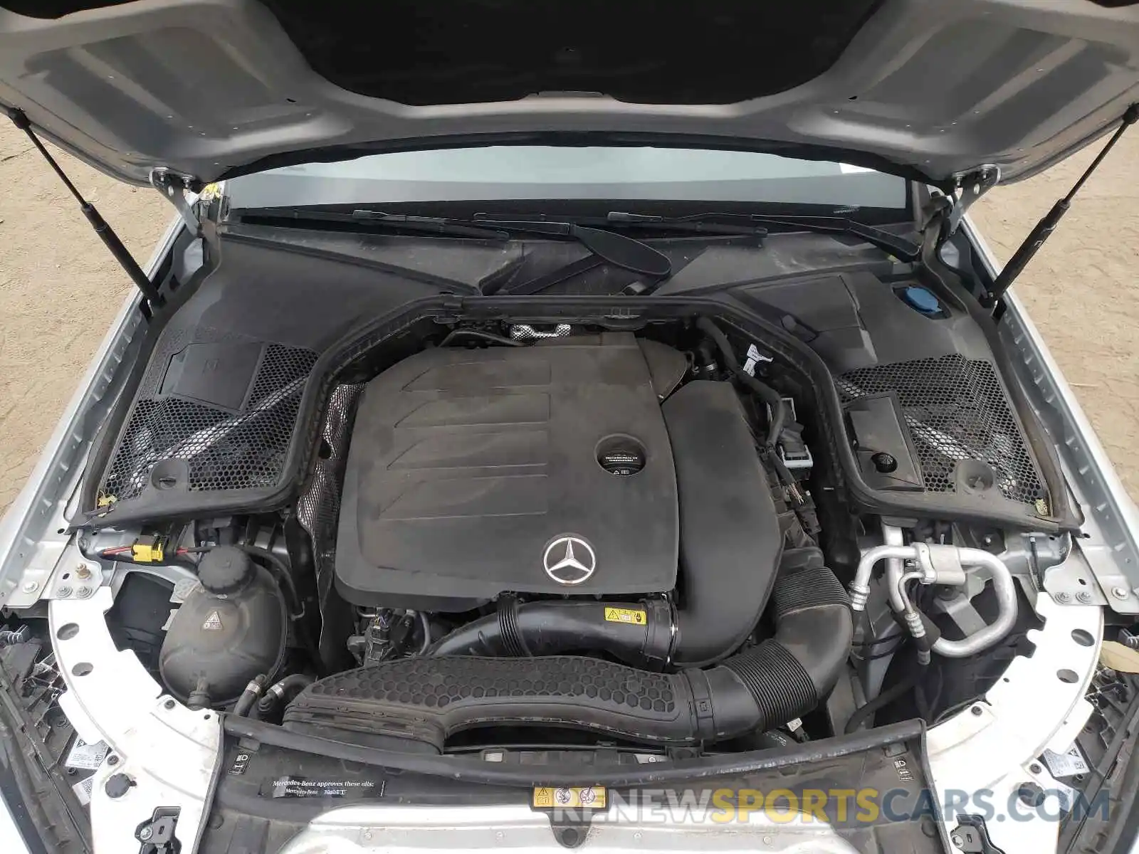 7 Photograph of a damaged car 55SWF8EB3KU293171 MERCEDES-BENZ C-CLASS 2019