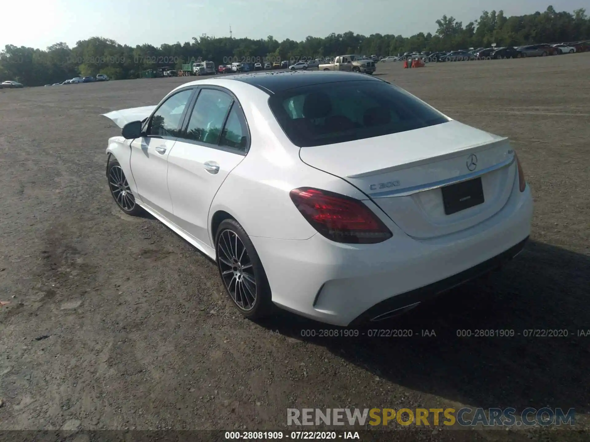 3 Photograph of a damaged car 55SWF8EB3KU305447 MERCEDES-BENZ C-CLASS 2019