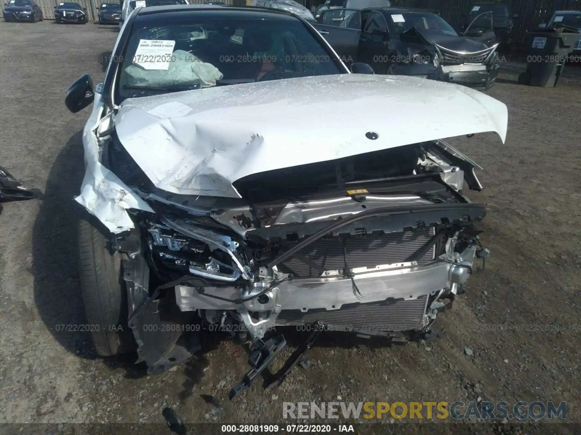 6 Photograph of a damaged car 55SWF8EB3KU305447 MERCEDES-BENZ C-CLASS 2019