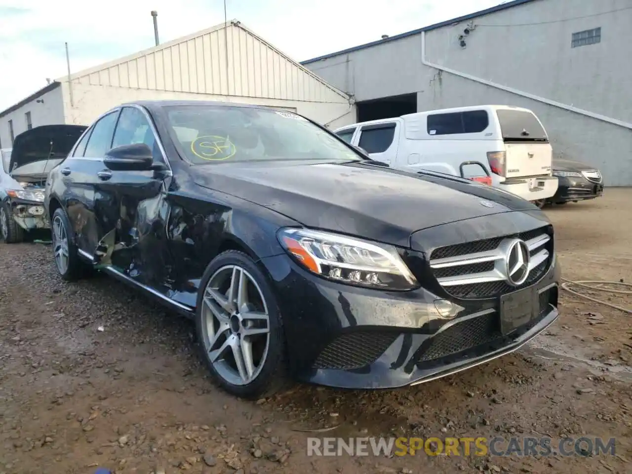 1 Photograph of a damaged car 55SWF8EB3KU306145 MERCEDES-BENZ C-CLASS 2019