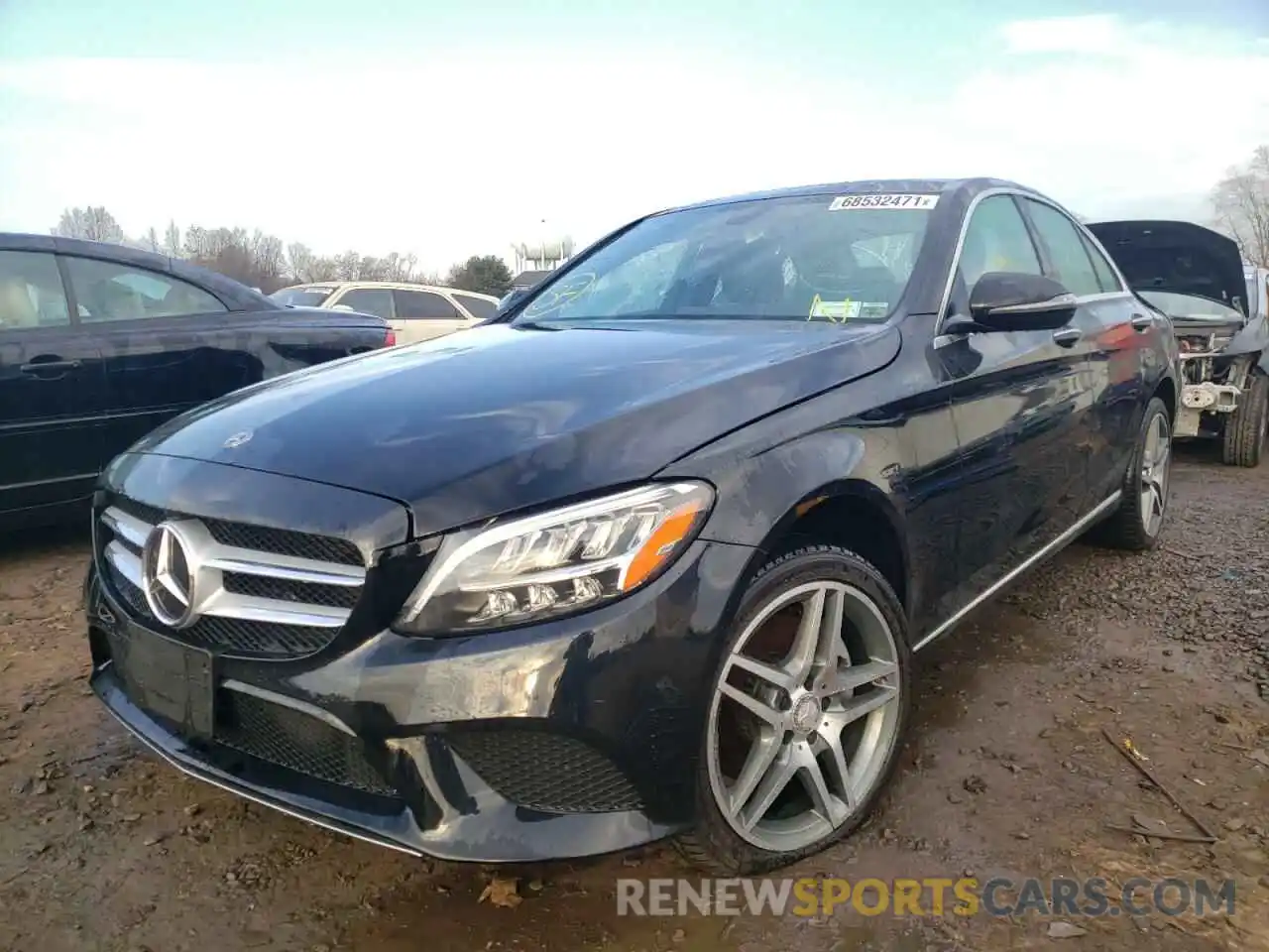 2 Photograph of a damaged car 55SWF8EB3KU306145 MERCEDES-BENZ C-CLASS 2019