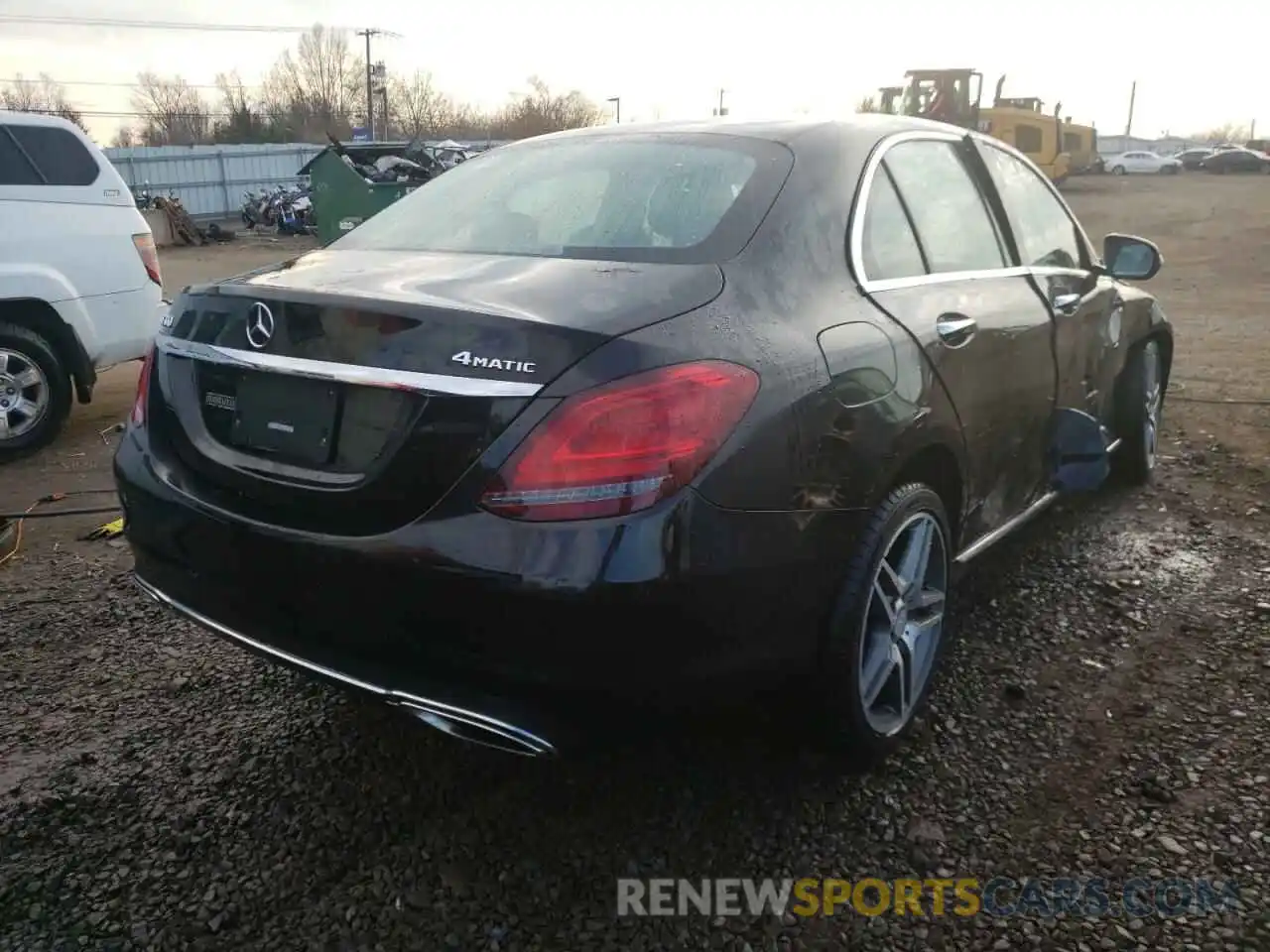 4 Photograph of a damaged car 55SWF8EB3KU306145 MERCEDES-BENZ C-CLASS 2019