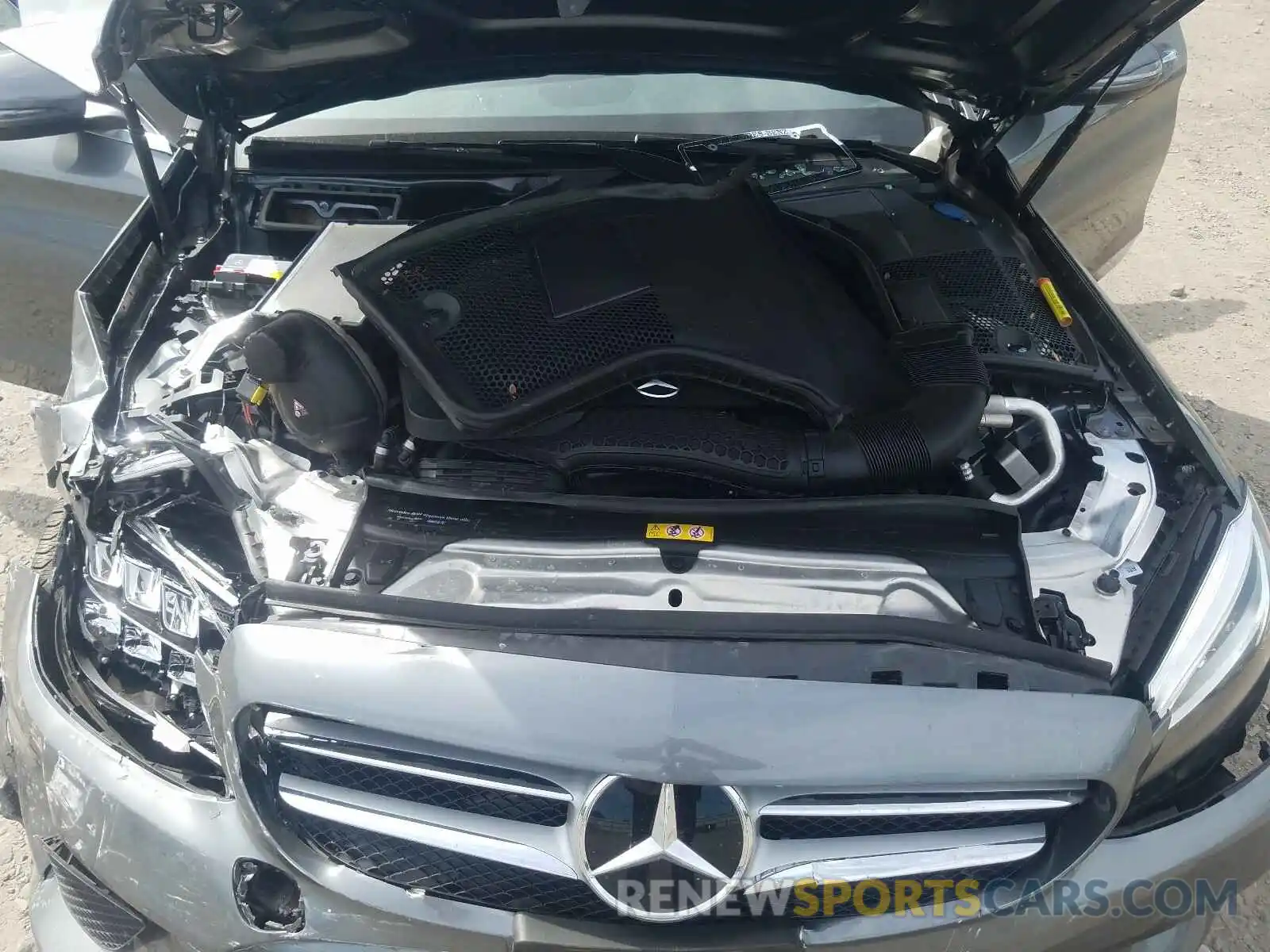 7 Photograph of a damaged car 55SWF8EB3KU306873 MERCEDES-BENZ C CLASS 2019